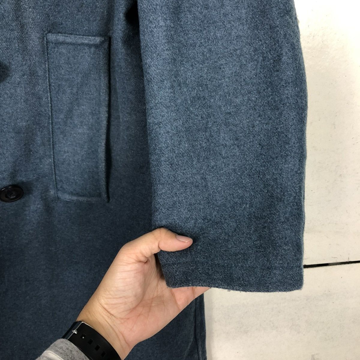 Undercover 🔥VINTAGE WOOL LONG JACKET UNIQLO X UNDERCOVER Size US M / EU 48-50 / 2 - 18 Thumbnail