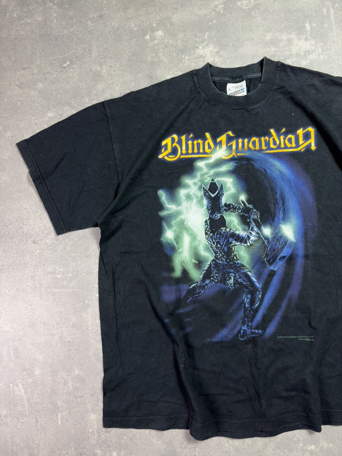 Band Tees 1998 Blind Guardian The Eternal Curse Faded Tee XL Size US XL / EU 56 / 4 - 3 Thumbnail