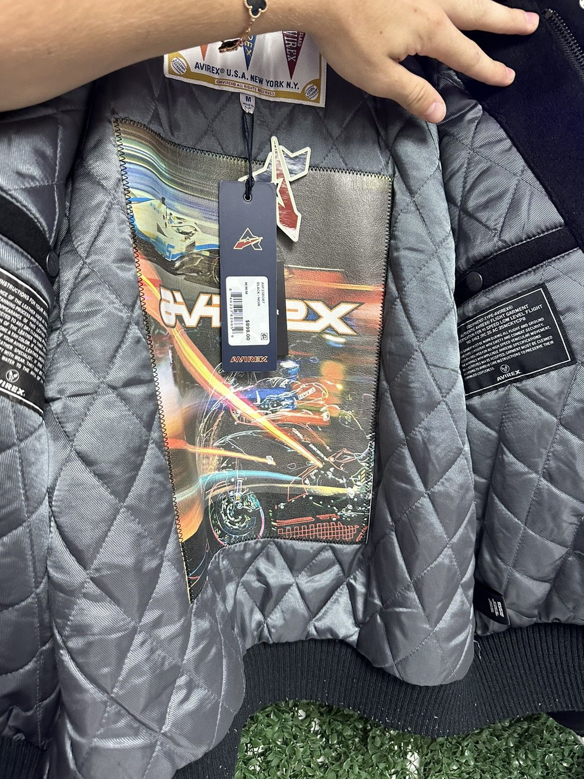 Avirex Avirex Felt Bomber Varsity Jacket Size US M / EU 48-50 / 2 - 5 Thumbnail