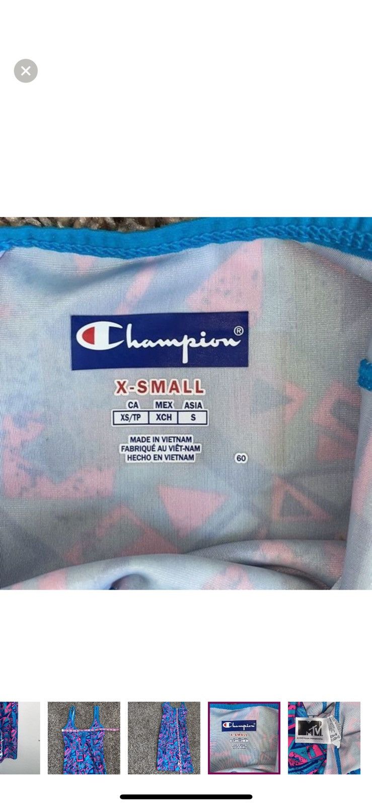 Champion × Mtv Champion x mtv XS edition bodycon dress Size XS / US 0-2 / IT 36-38 - 8 Thumbnail
