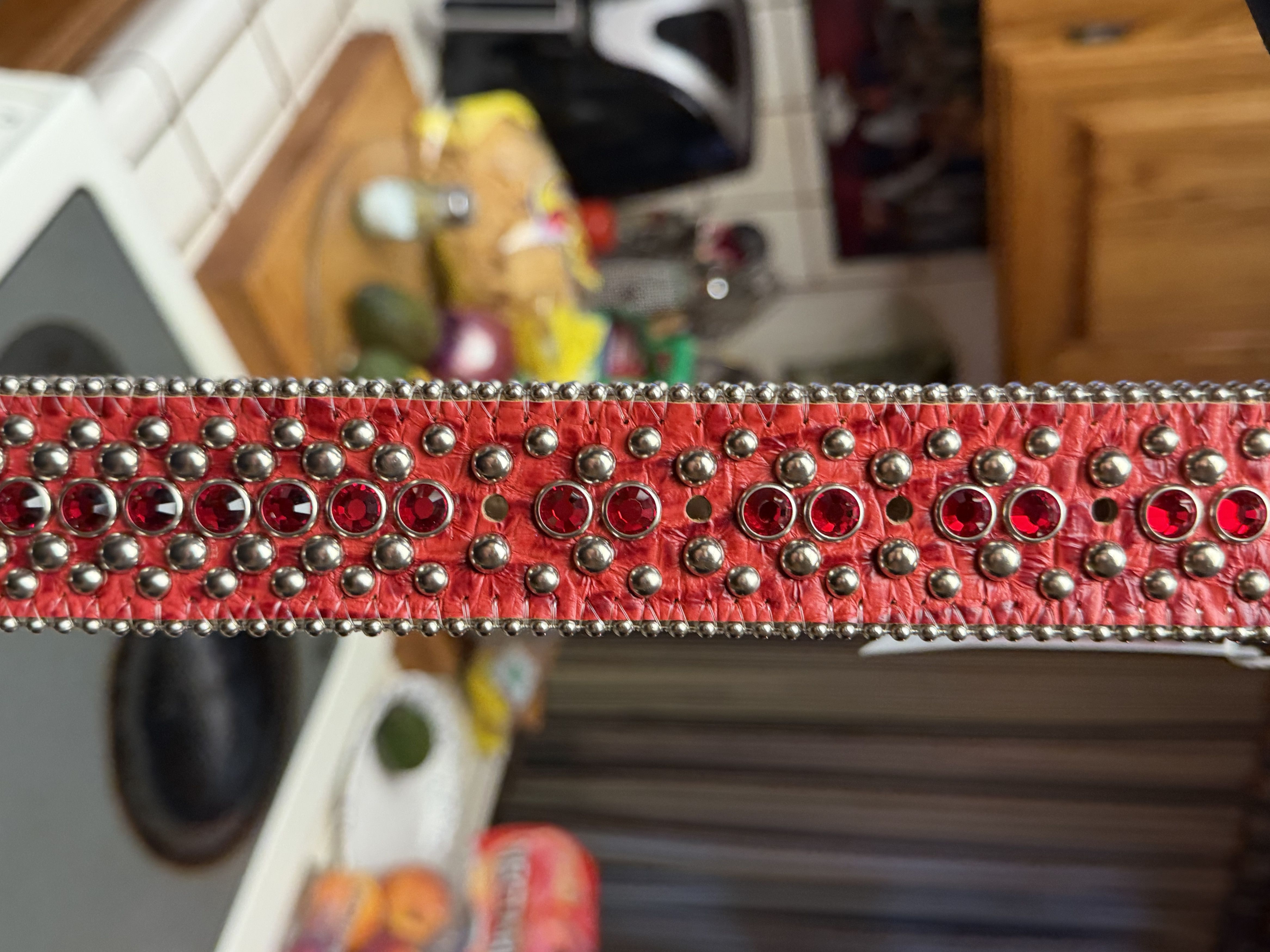 B.B. Simon Supreme X B.B. Simon Belt Red L/XL Size ONE SIZE - 10 Thumbnail