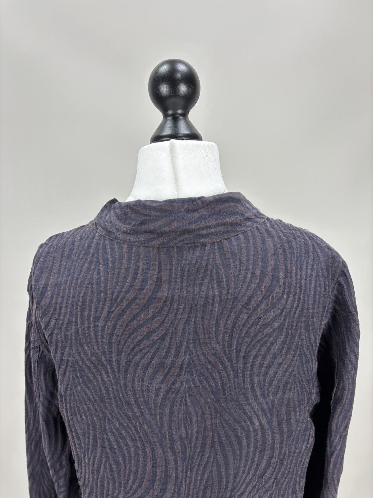 Other Womens blouse Grizas Size M Color Black/Brown Size M / US 6-8 / IT 42-44 - 11 Thumbnail