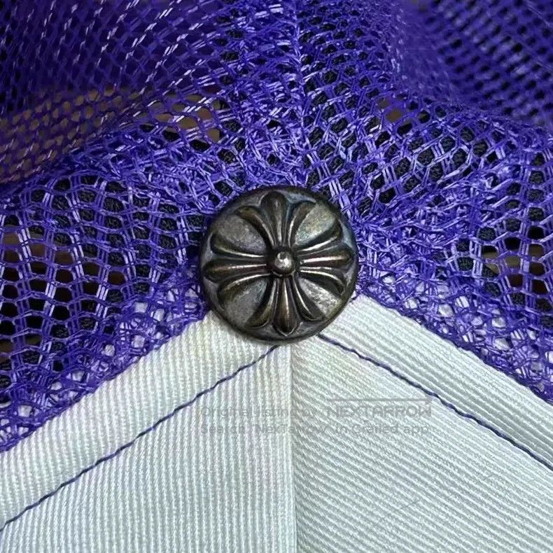 Chrome Hearts CHROME HEARTS Size OS Pink purple white CH letter baseball Size ONE SIZE - 6 Thumbnail