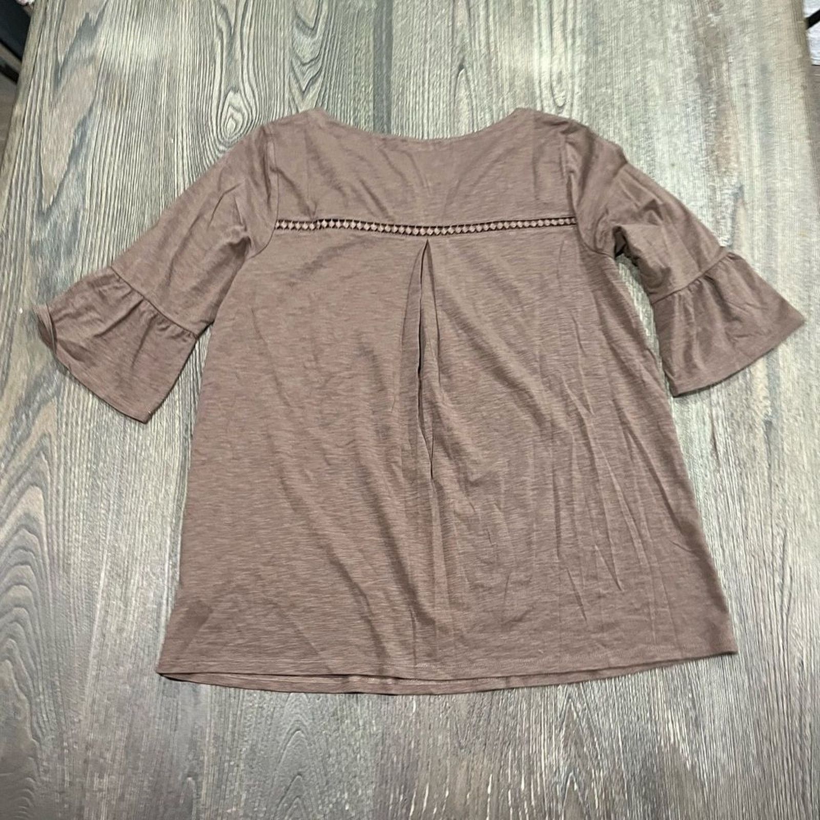 J. Jill NWOT J. Jill Tunic Top 3/4 Bell Sleeve Round Neck Pullover S Size S / US 4 / IT 40 - 4 Thumbnail