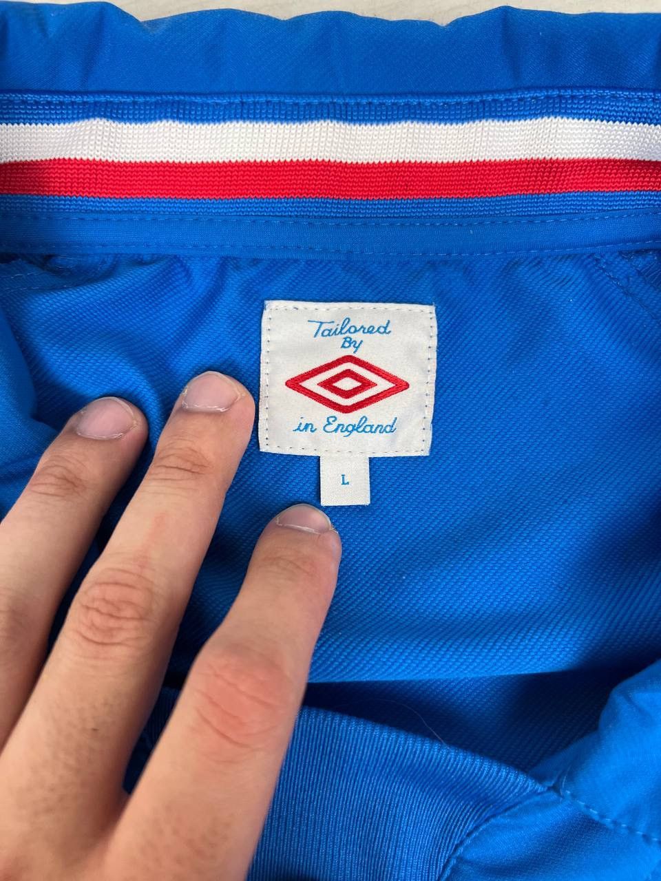 Umbro Umbro England 2010 2011 Training Drill Top Jacket Soccer Size US L / EU 52-54 / 3 - 8 Thumbnail