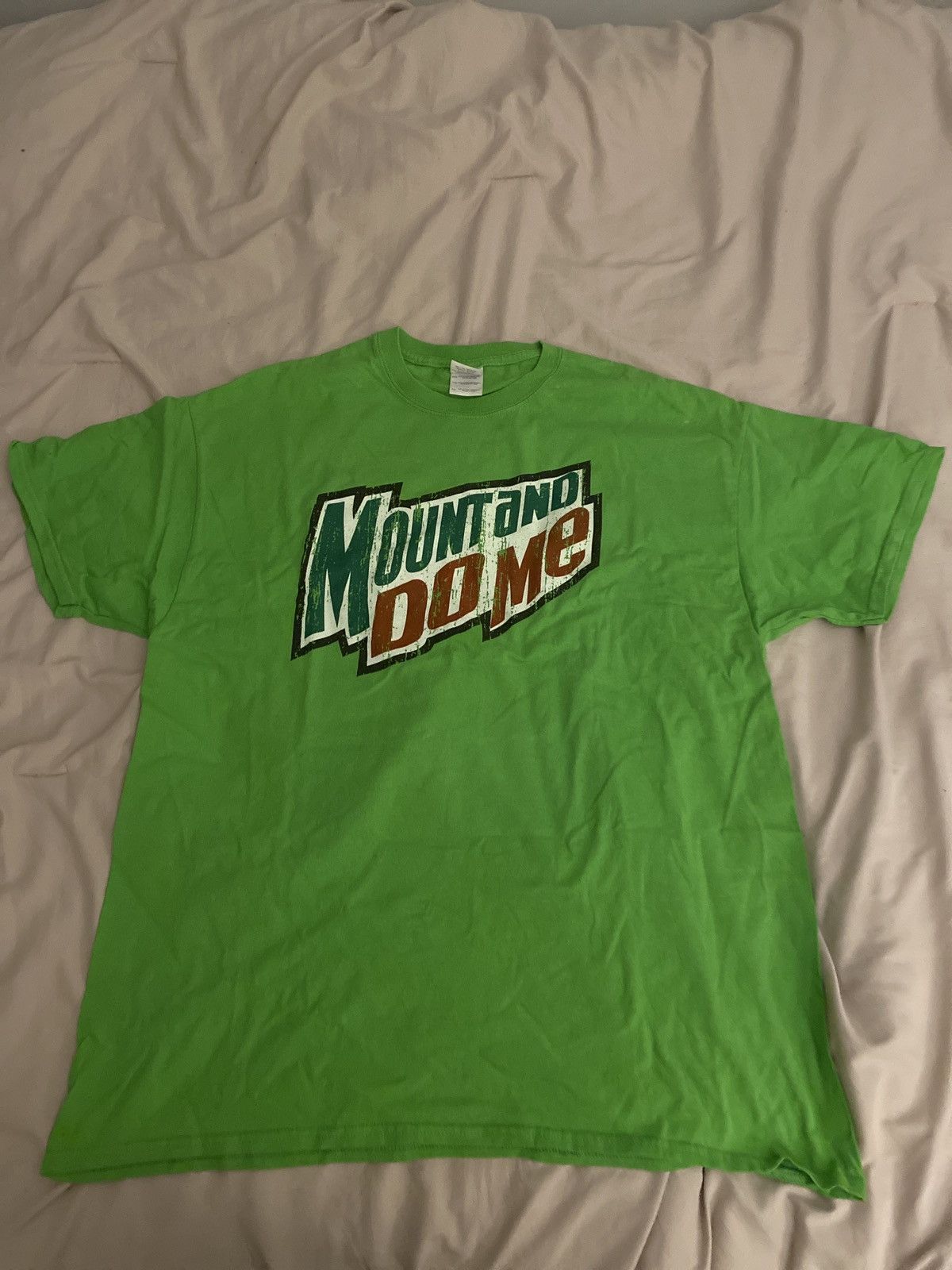 Mountain Dew × Vintage Vintage Mountain Dew Style Novelty T-Shirt Size US XL / EU 56 / 4 - 2 Thumbnail