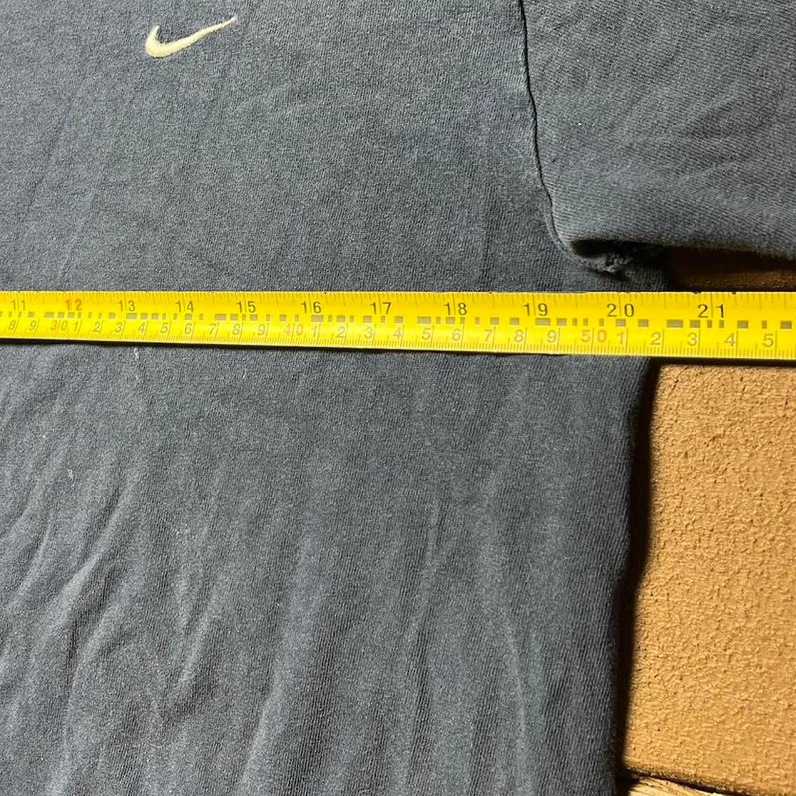 Nike Vintage Distressed Navy Blue Nike Shirt Size US M / EU 48-50 / 2 - 6 Thumbnail