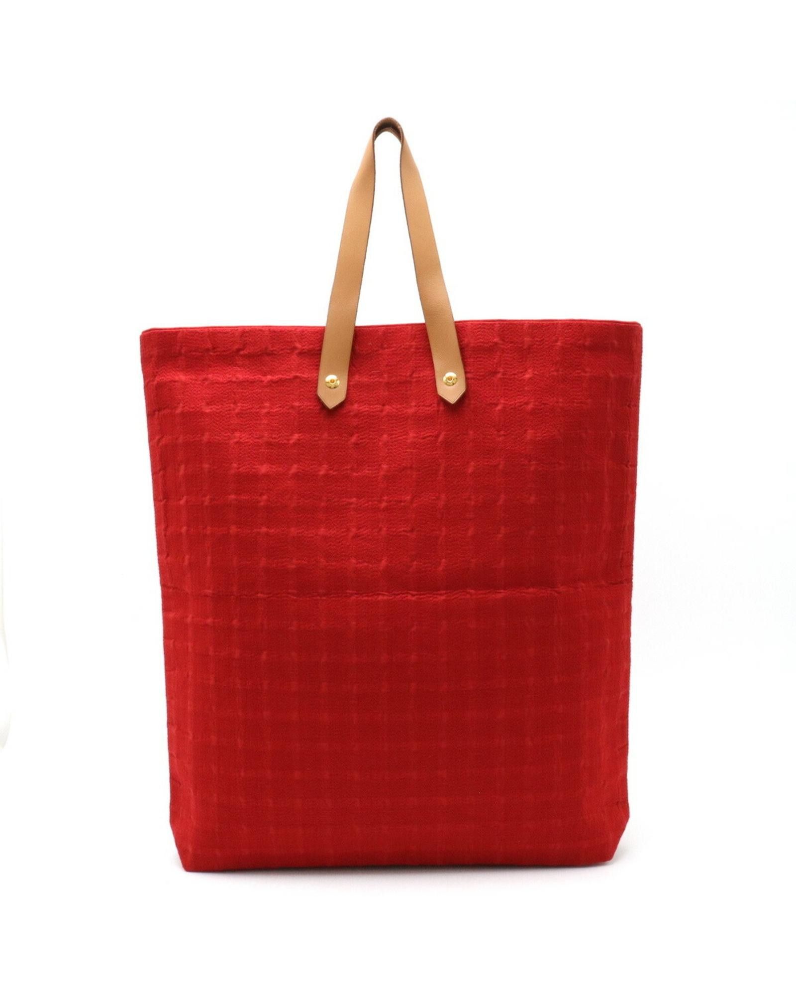image of Versatile Red Handbag And Tote Bag By Hermes, Women's