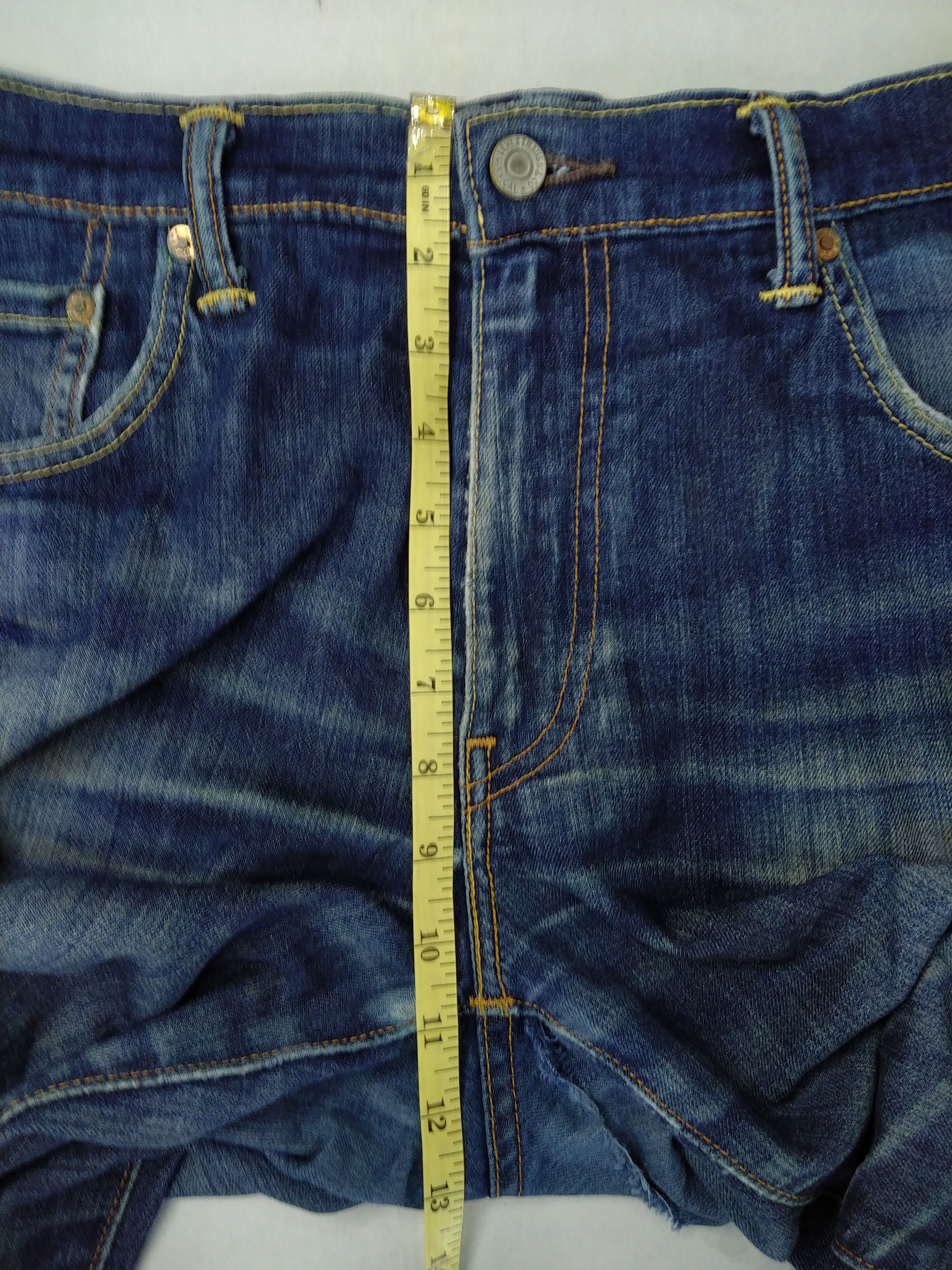 Levi's Levi's 502 Distressed 35x30.5 Denim -JN320 Size US 35 - 6 Thumbnail