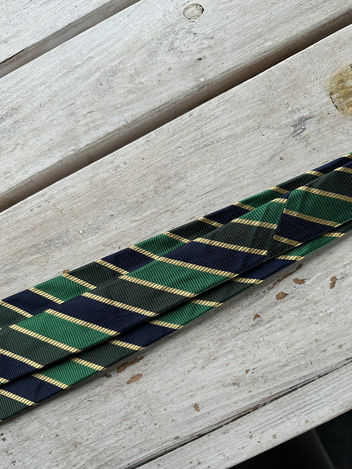 Bally 🚨Bally tie luxury old money striped Size ONE SIZE - 4 Thumbnail