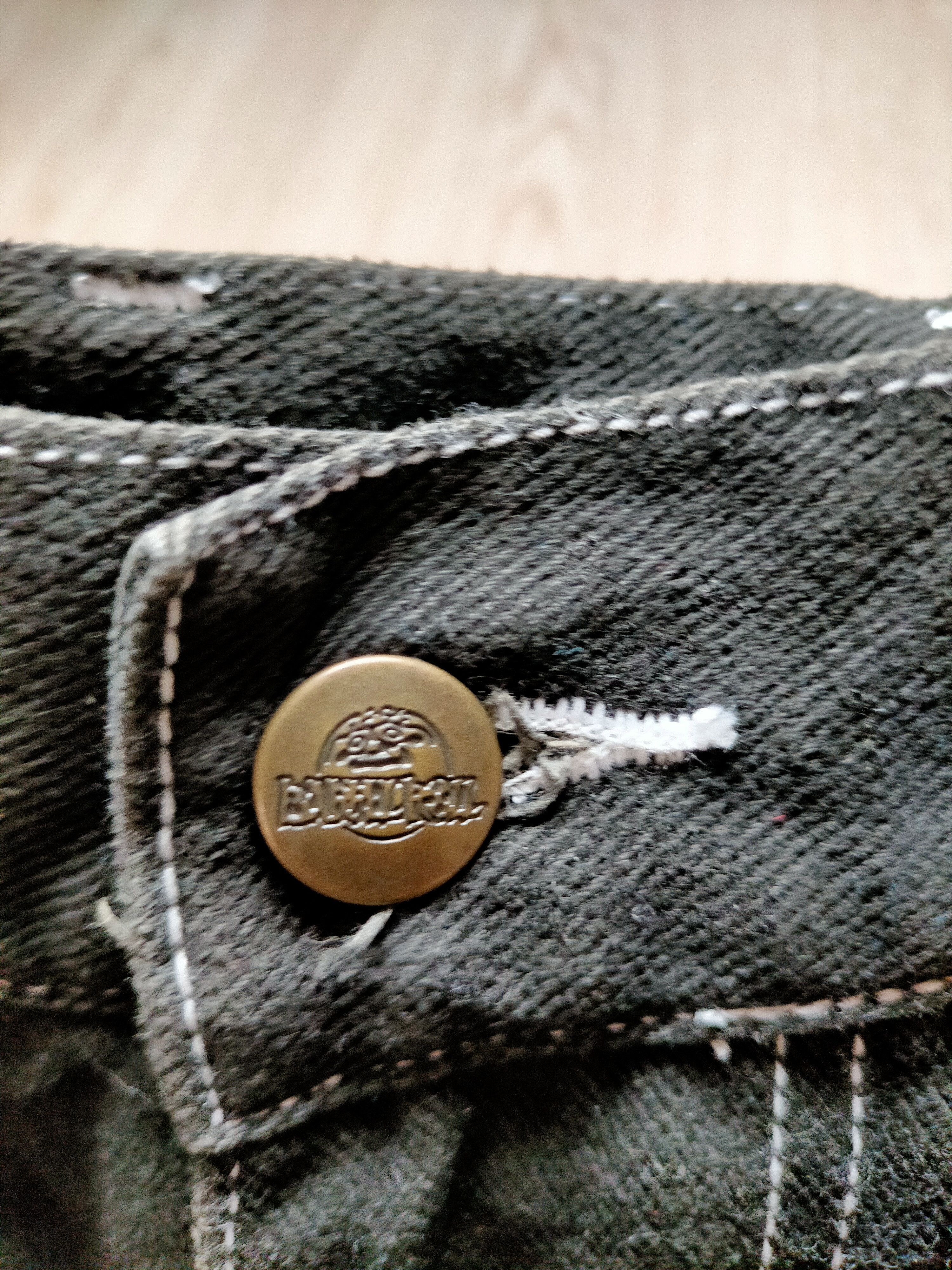 JNCO × Japanese Brand Barrel Roll Baggy Black Embroidered Hip Hop Style Size US 32 / EU 48 - 14 Thumbnail