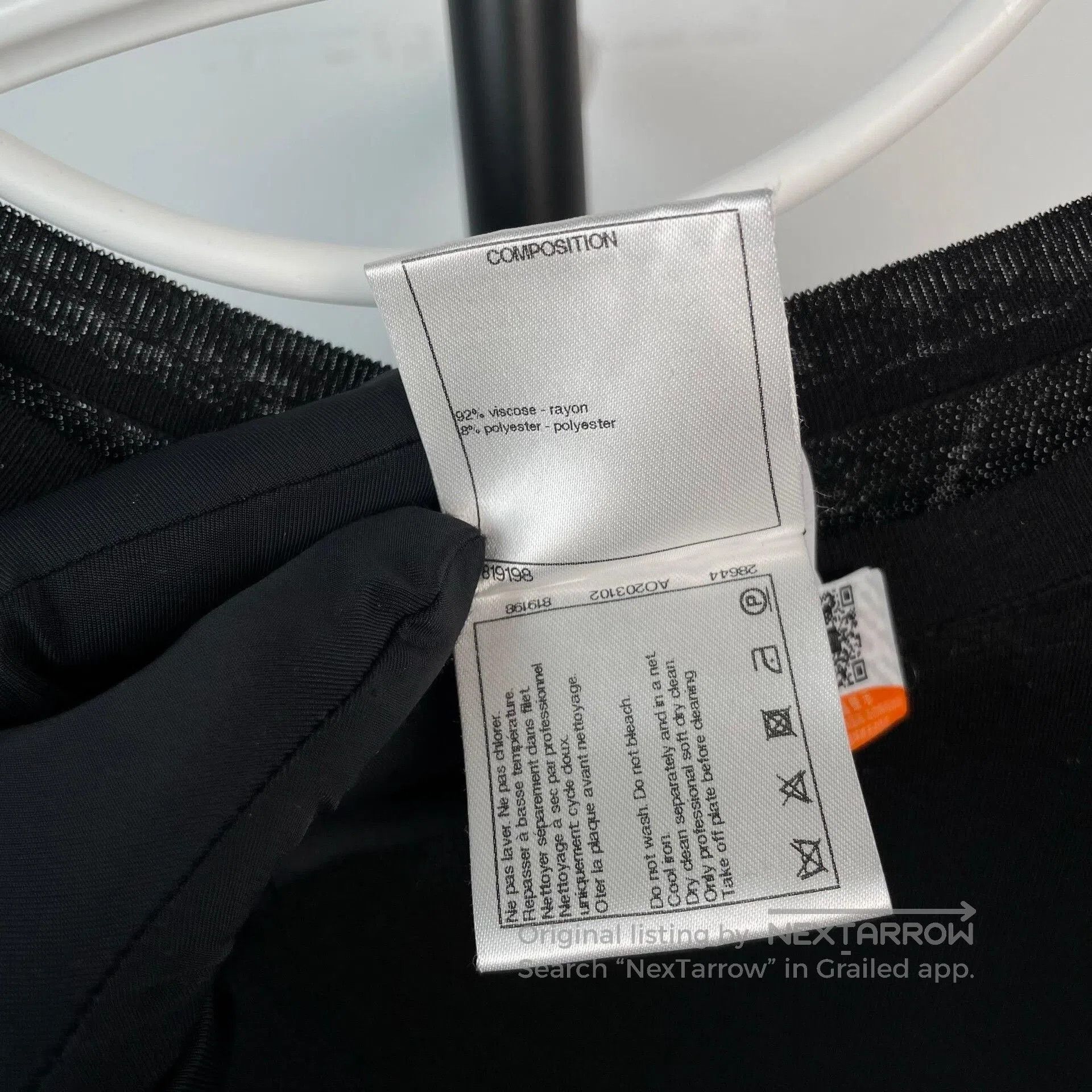 Chanel Chanel Black Irregular Knit Dress. Size S / US 4 / IT 40 - 5 Thumbnail