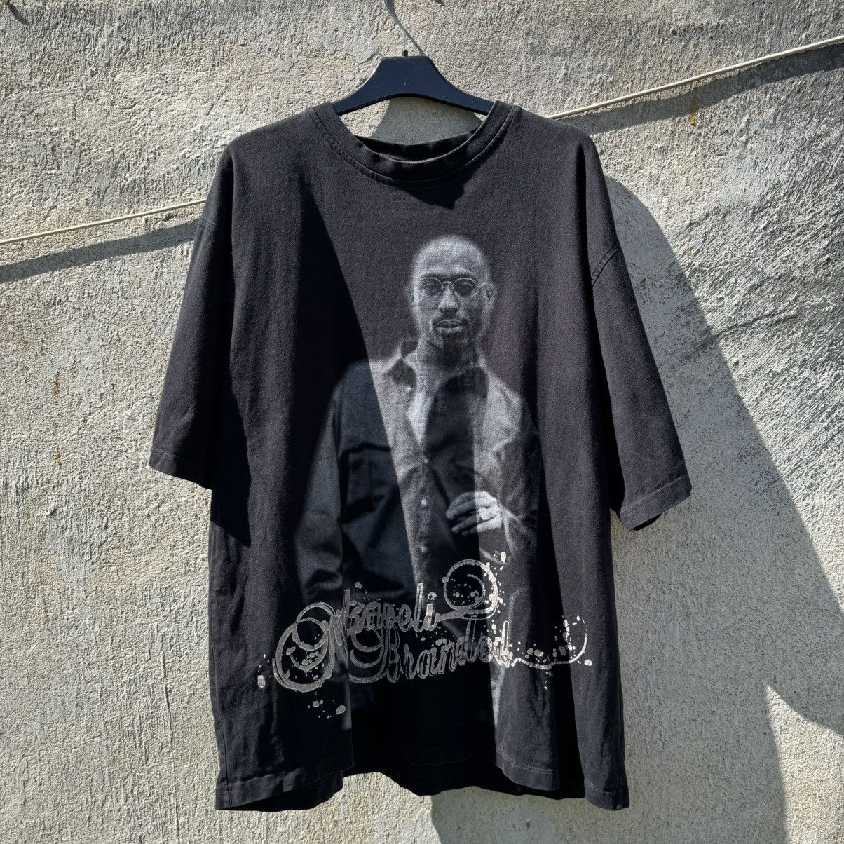 Makaveli × Vintage Vintage Makaveli Branded Oversized Washed Tupac Tshirt XXL Size US XXL / EU 58 / 5 - 5 Thumbnail