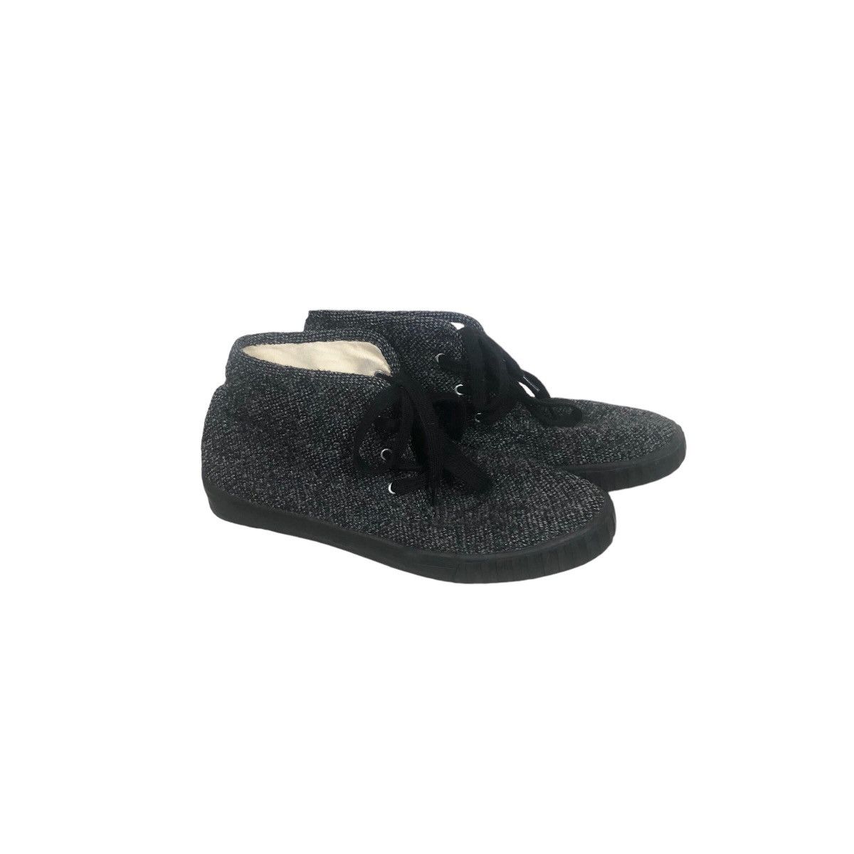 Yohji Yamamoto Yohji Yamamoto Pour Homme Shoes Tweed Chukka Sneakers Size US 9.5 / EU 42-43 - 2 Thumbnail