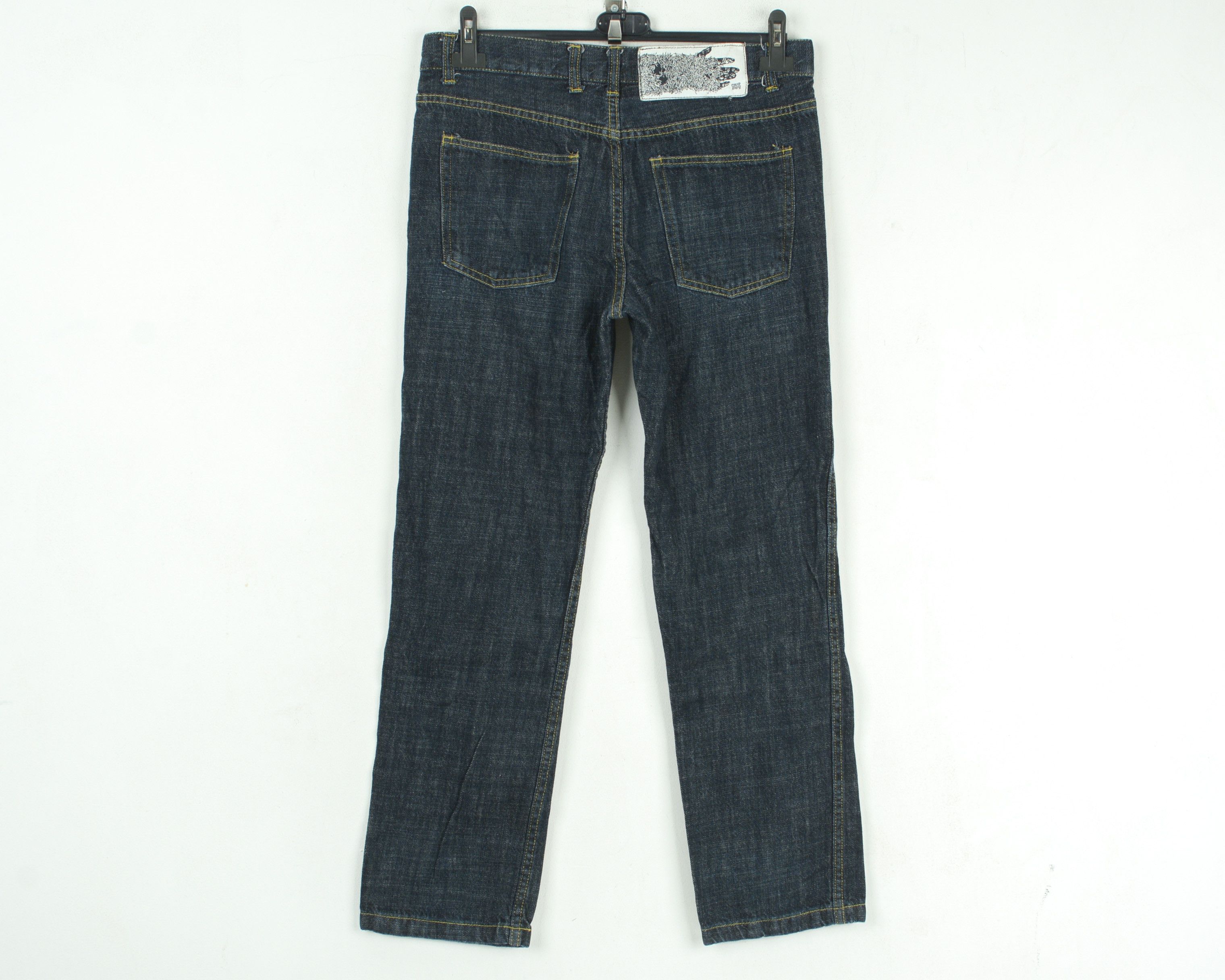 Cheap Monday Regular Used Dry Mens W31 L32 Straight Jeans Pants Trouser Size US 31 - 4 Thumbnail