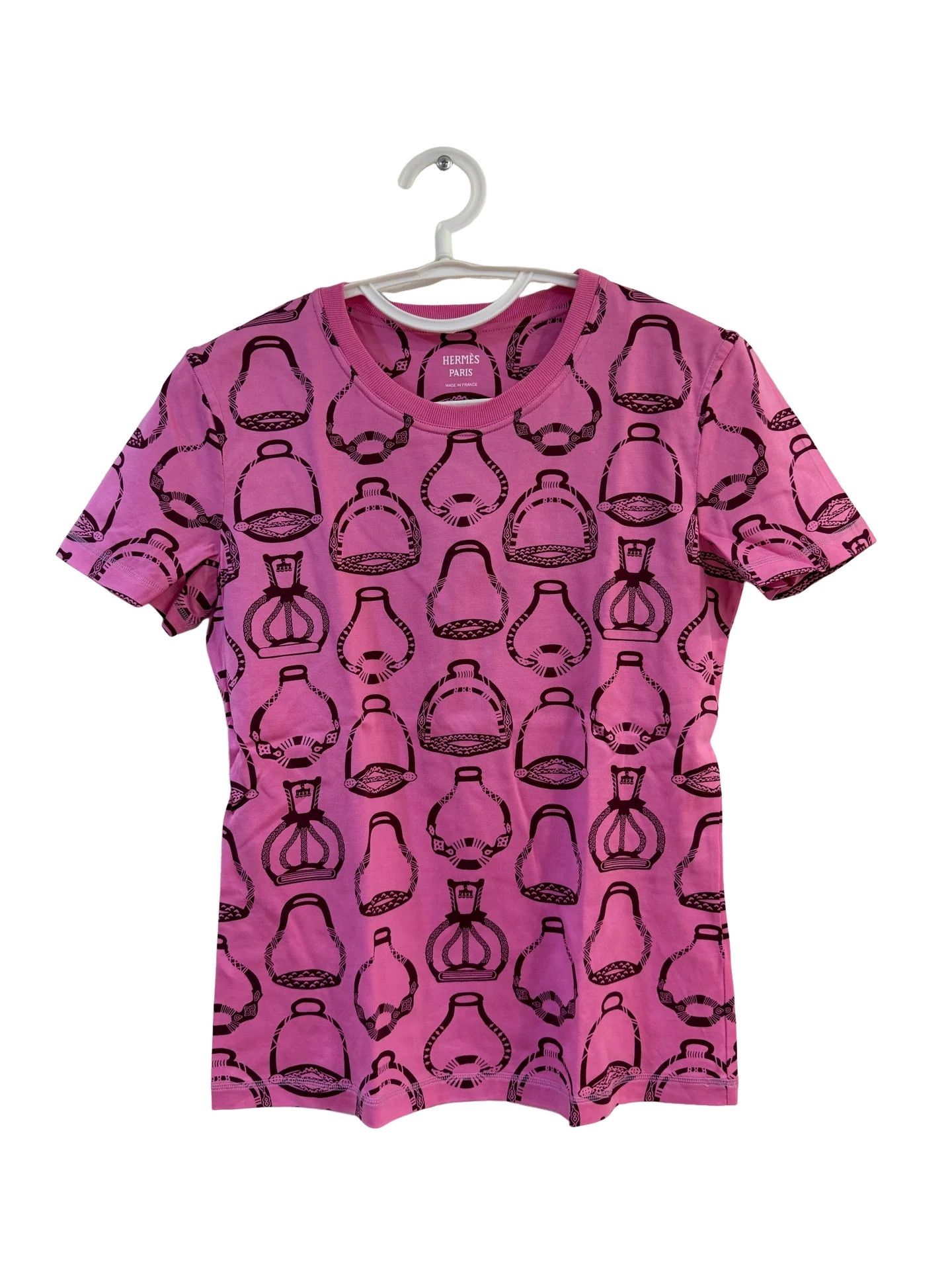 Hermes Hermes Stirrup Print T-Shirt Size 38 Size S / US 4 / IT 40 - 1 Thumbnail