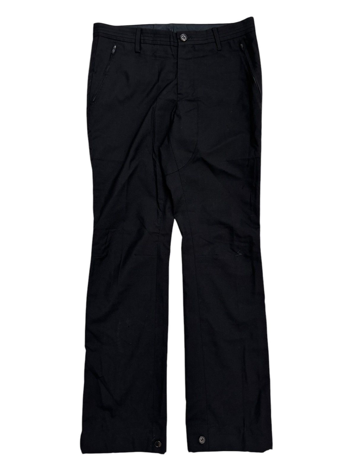 Jun Takahashi × Undercover Black Wool Trousers Size US 31 - 1 Thumbnail