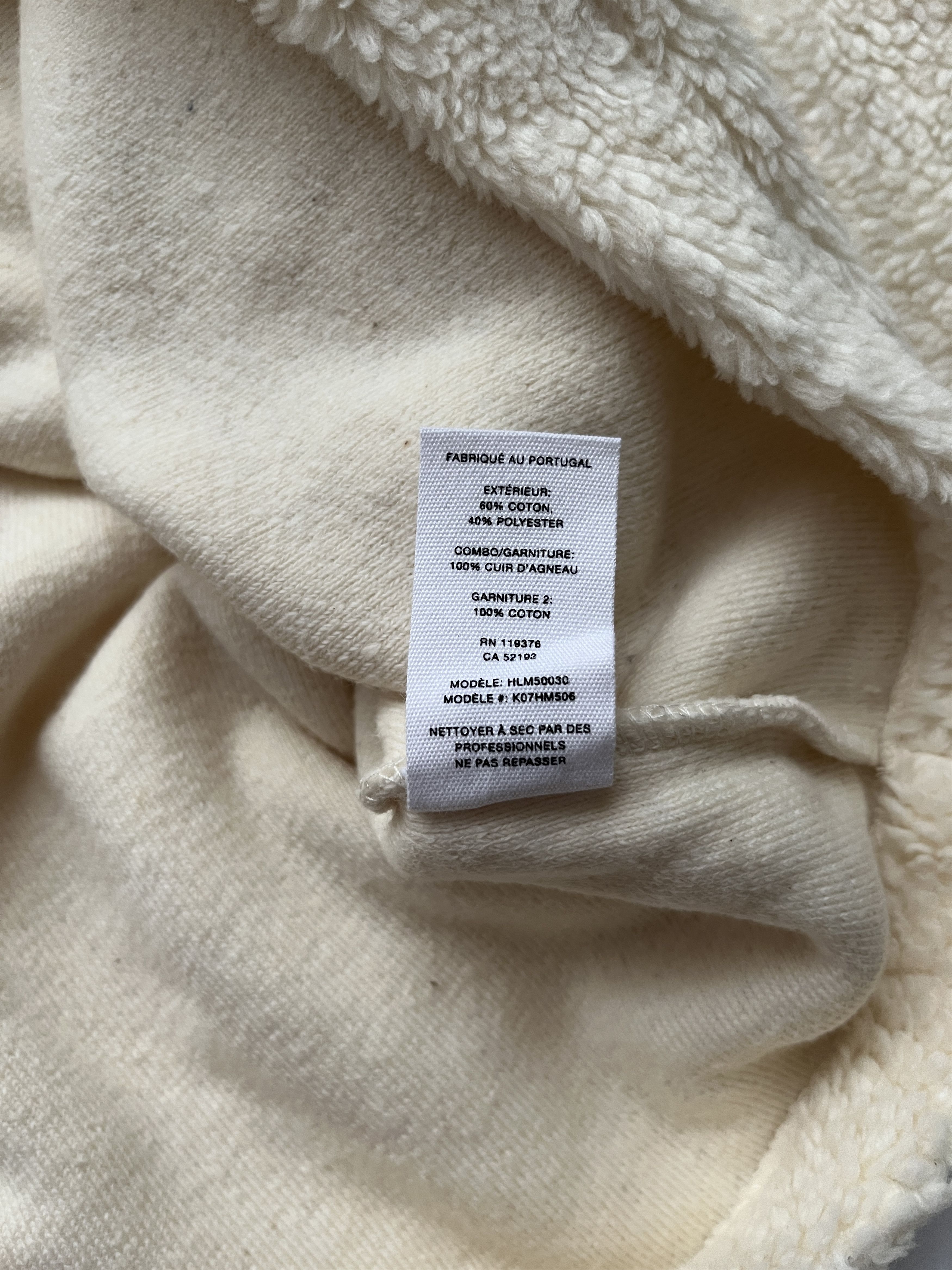 Helmut Lang ⚡️QUICK SALE⚡️Helmut Lang Sample Shaggy Fleece Sweatshirt Size US XS / EU 42 / 0 - 5 Thumbnail
