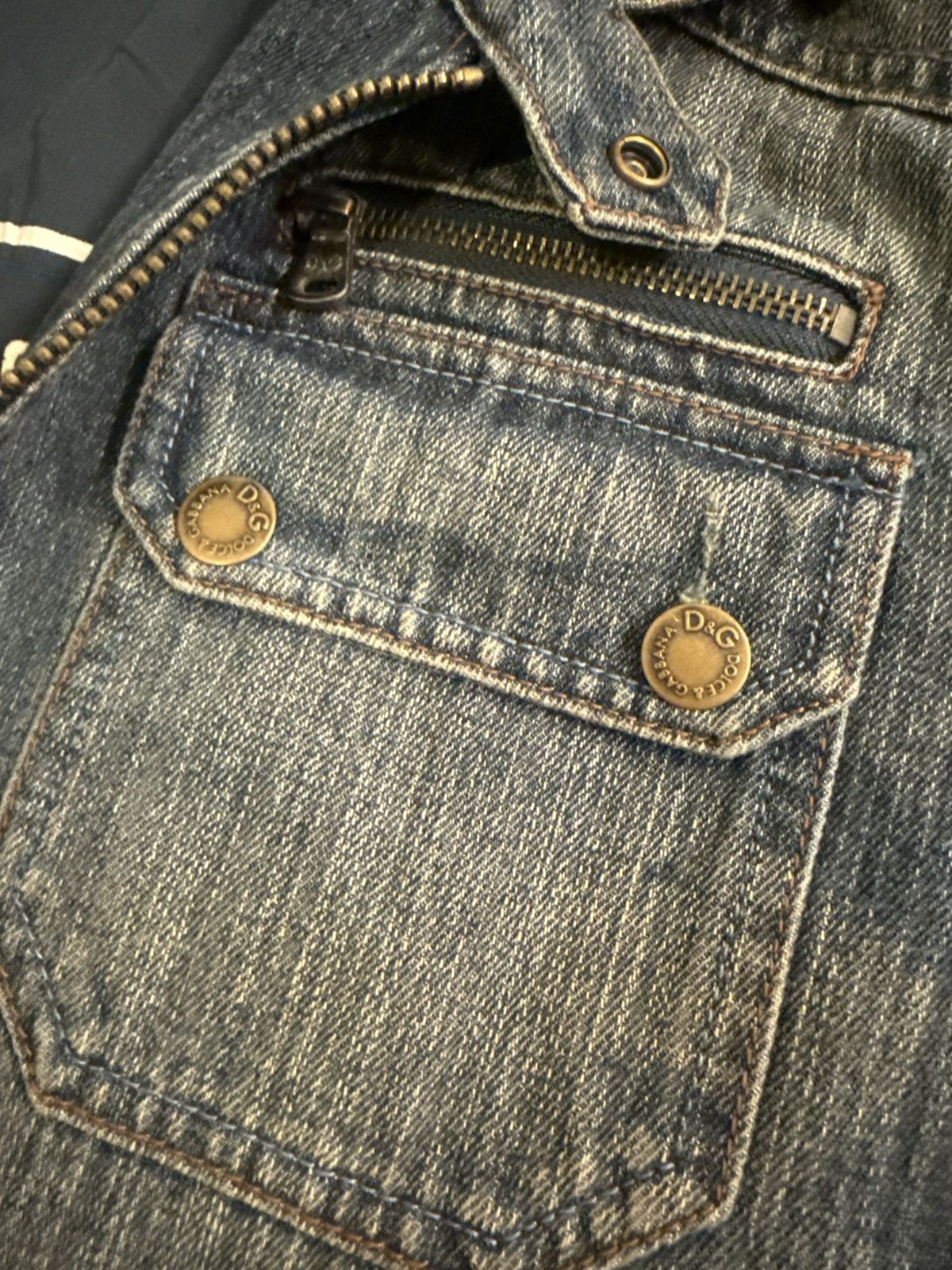 Dolce & Gabbana Vintage Dolce & Gabbana denim jacket Size XL / US 12-14 / IT 48-50 - 4 Thumbnail