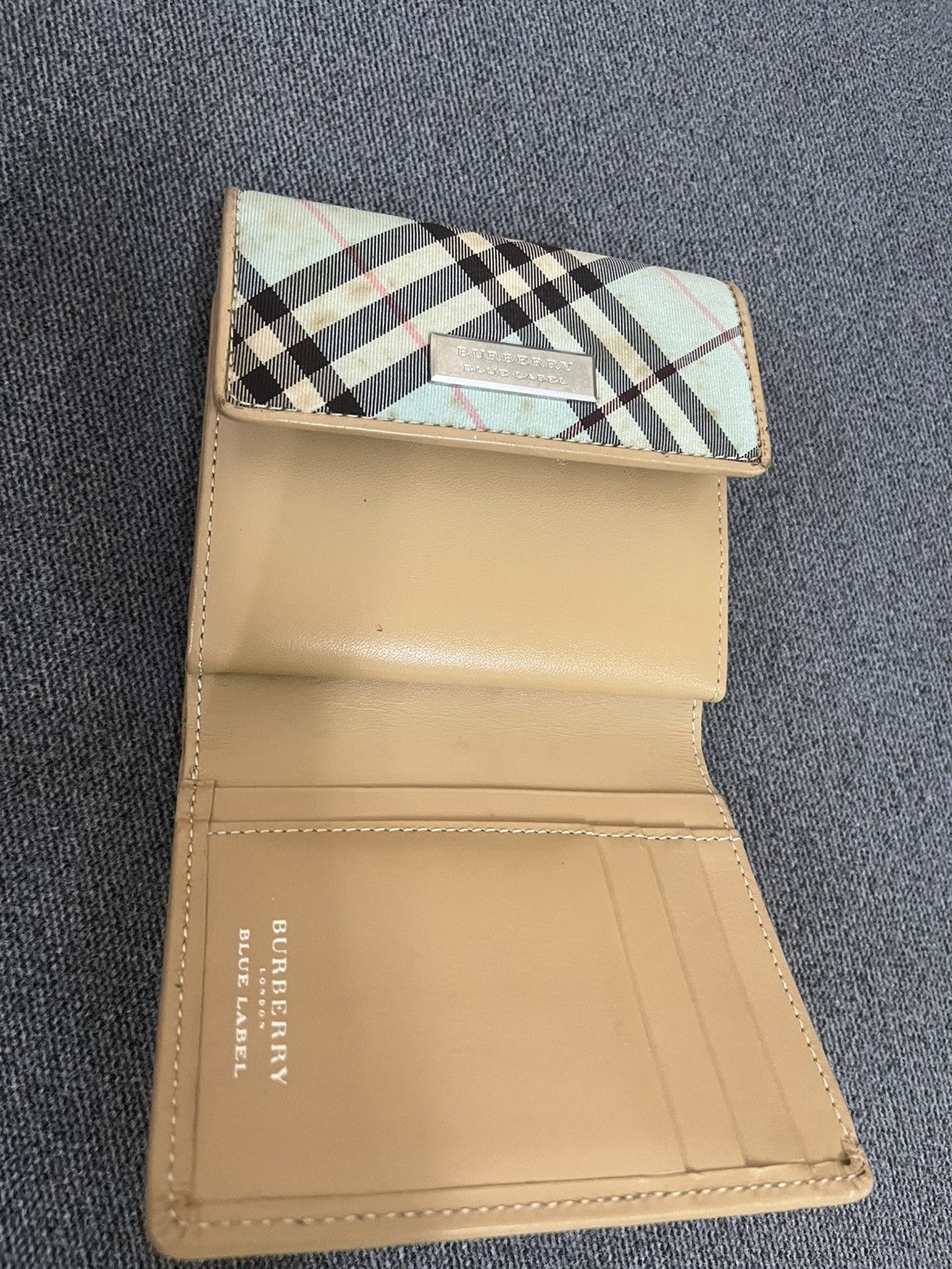 Burberry × Gosha Rubchinskiy Vintage 80s burberry nova check wallet Size ONE SIZE - 5 Thumbnail