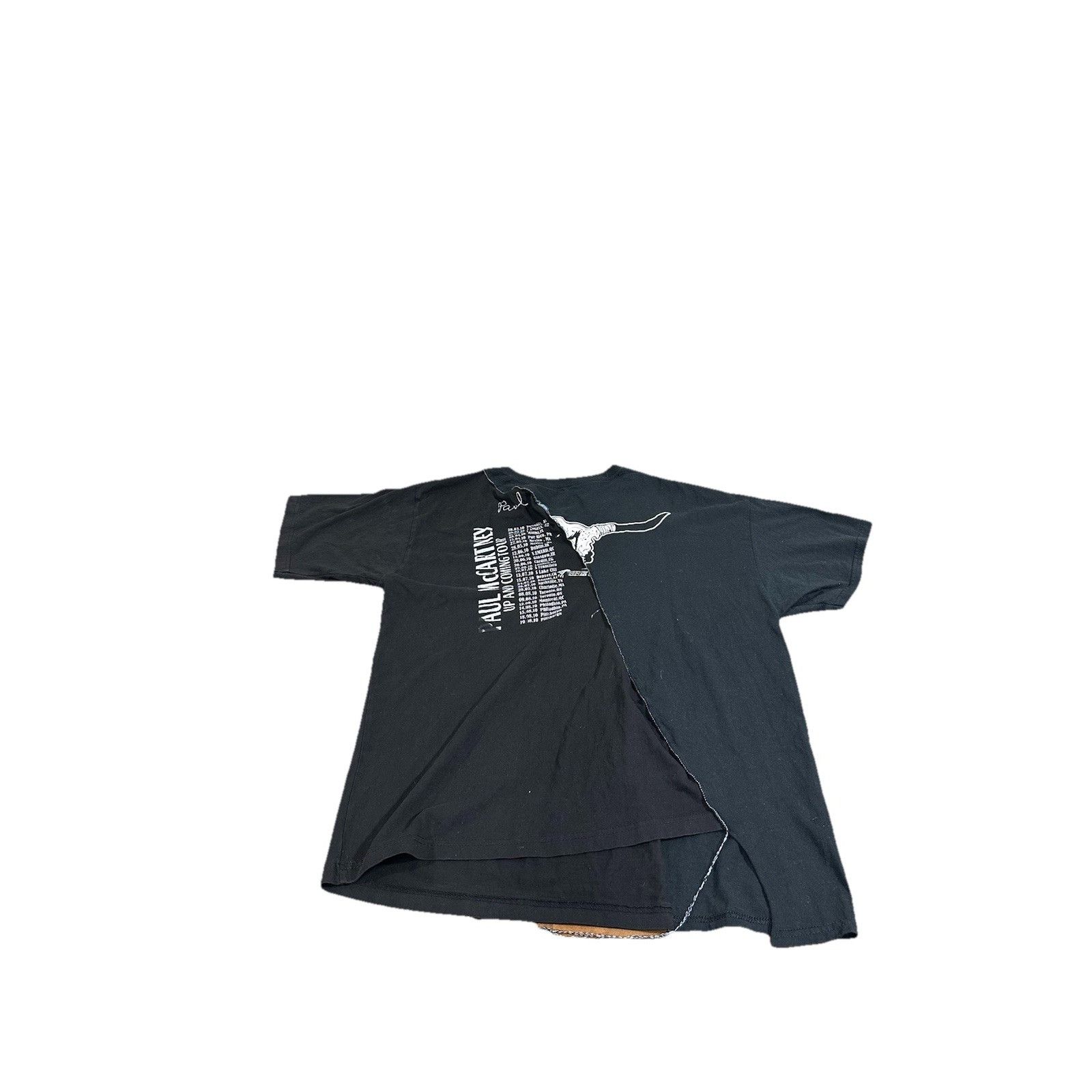 Handmade Custom 1 Of 1 Deconstructed T-Shirt Designer McCartney Maiso Size US L / EU 52-54 / 3 - 3 Thumbnail