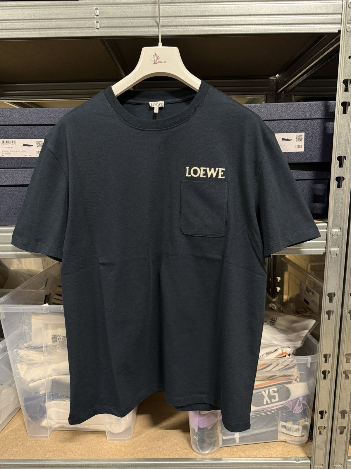 Loewe Loewe Logo Pocket T-Shirt NEW 650$ Size US XL / EU 56 / 4 - 1 Thumbnail