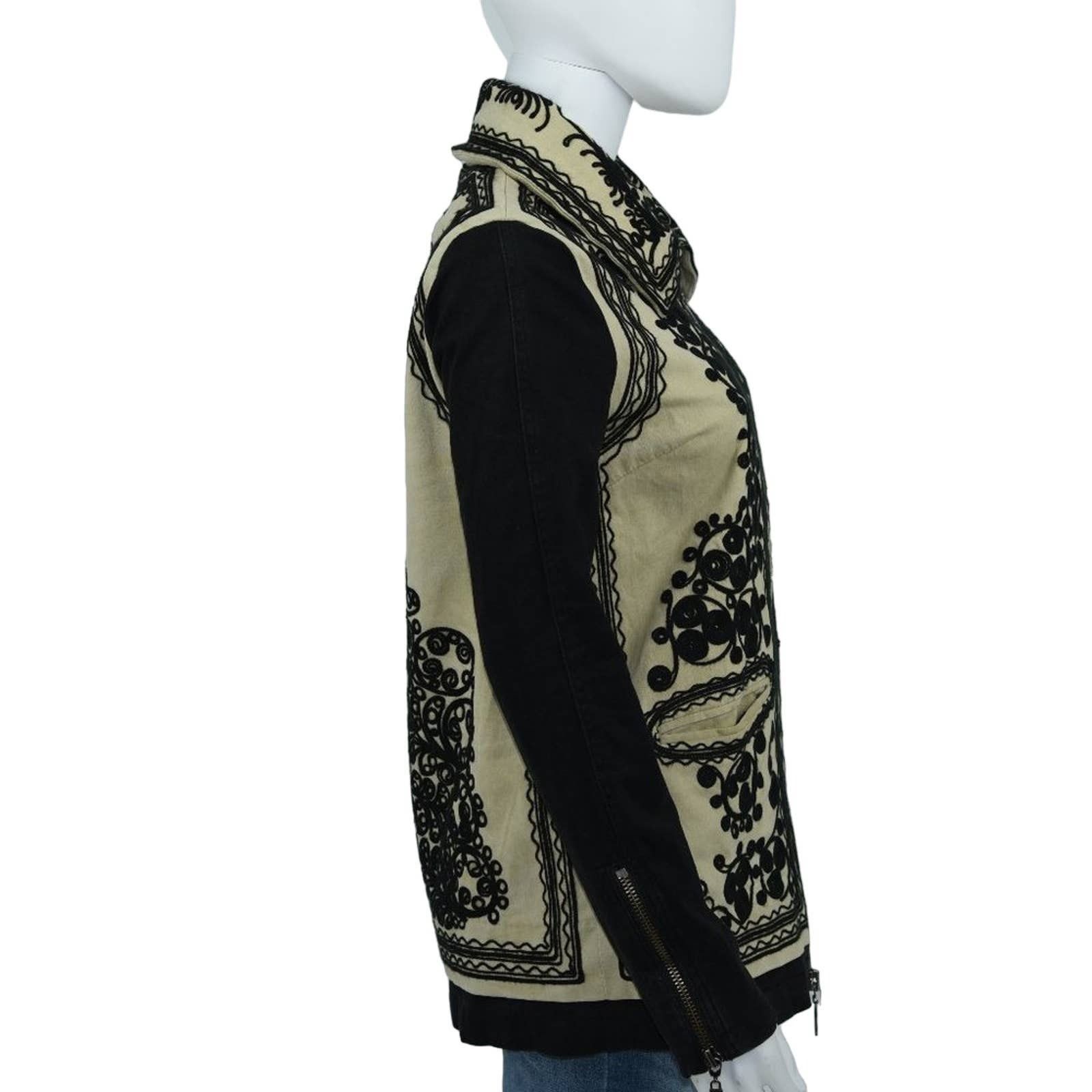 Free People Free People Stitched Quills Embroidered Jacket Size XS Size XS / US 0-2 / IT 36-38 - 9 Thumbnail