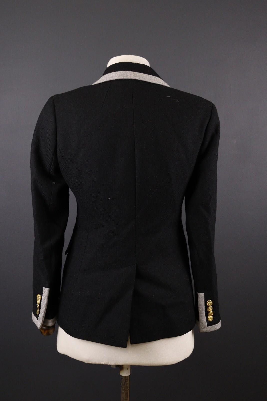 J.Crew J. Crew Hacking Wool Two Button Blazer Jacket Size 2 Size XS / US 0-2 / IT 36-38 - 9 Thumbnail