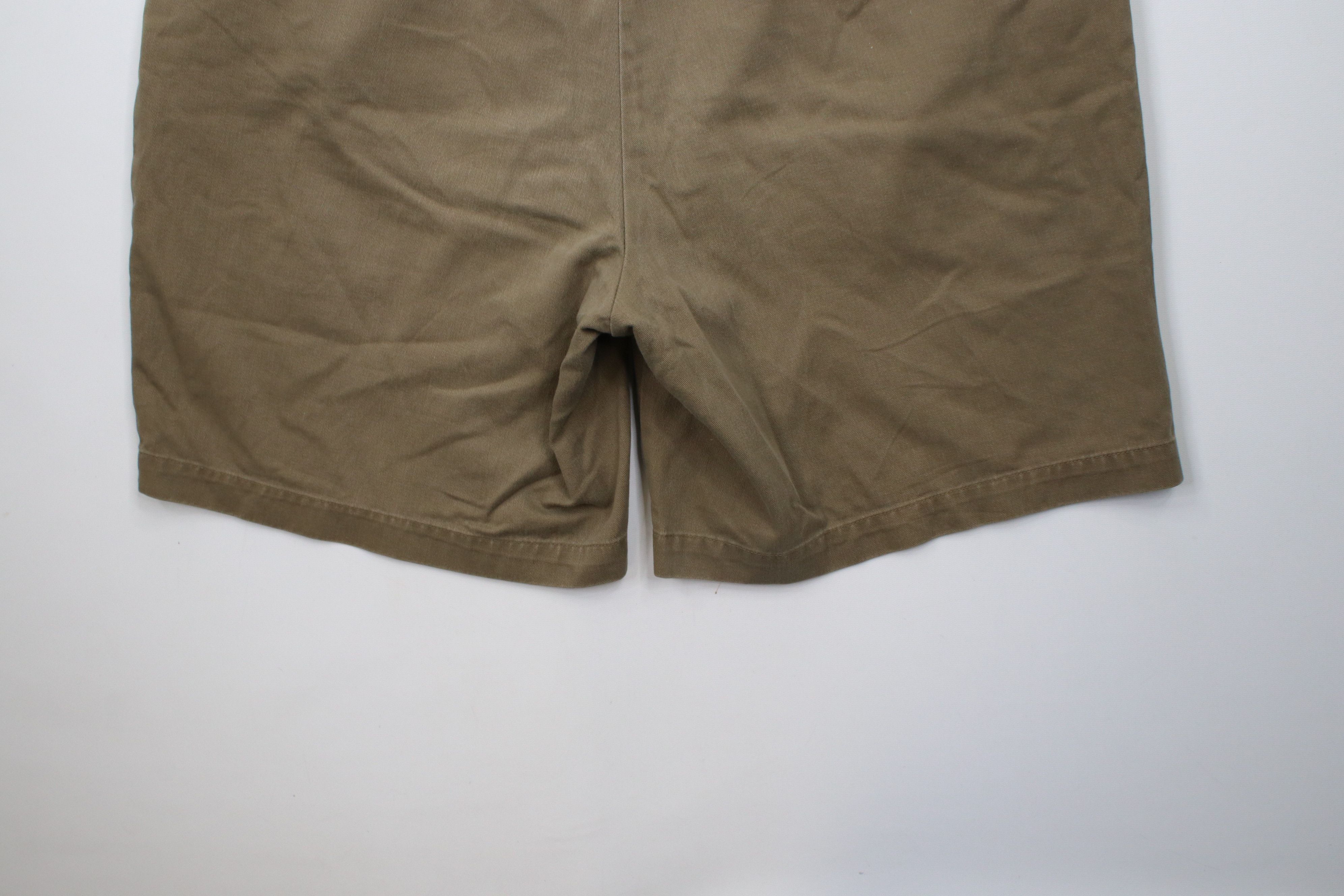 Ralph Lauren × Vintage Vintage 90s Ralph Lauren Above Knee Chino Shorts Cotton Size US 38 / EU 54 - 11 Thumbnail