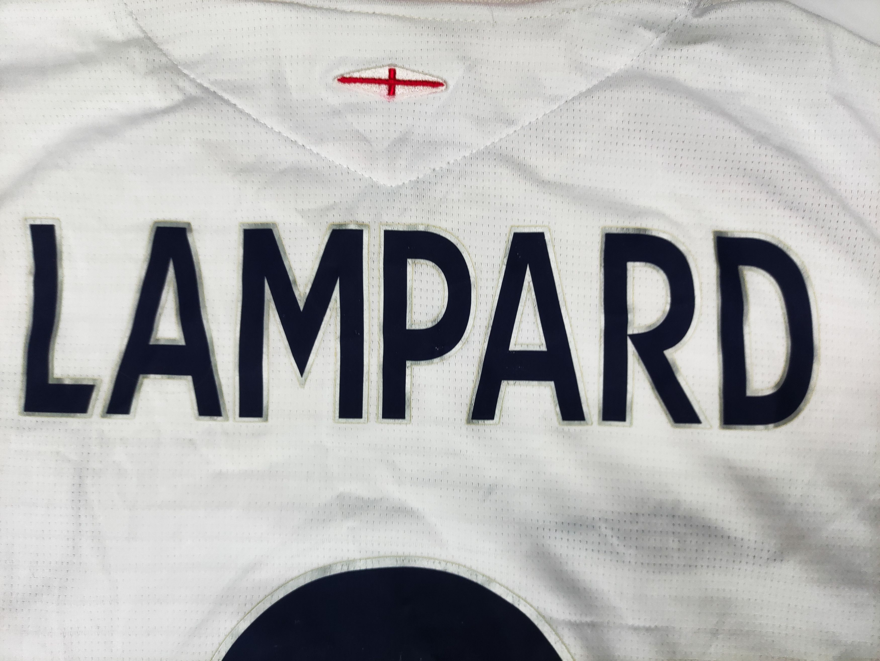 Umbro Lampard #8 England 2006 2007 Umbro Home Shirt Kit Jersey Size US XL / EU 56 / 4 - 6 Thumbnail