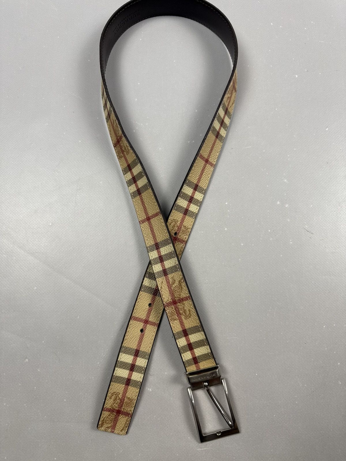 Burberry Burberry belt classic novachek leather iconic model size 105 Size ONE SIZE - 5 Thumbnail