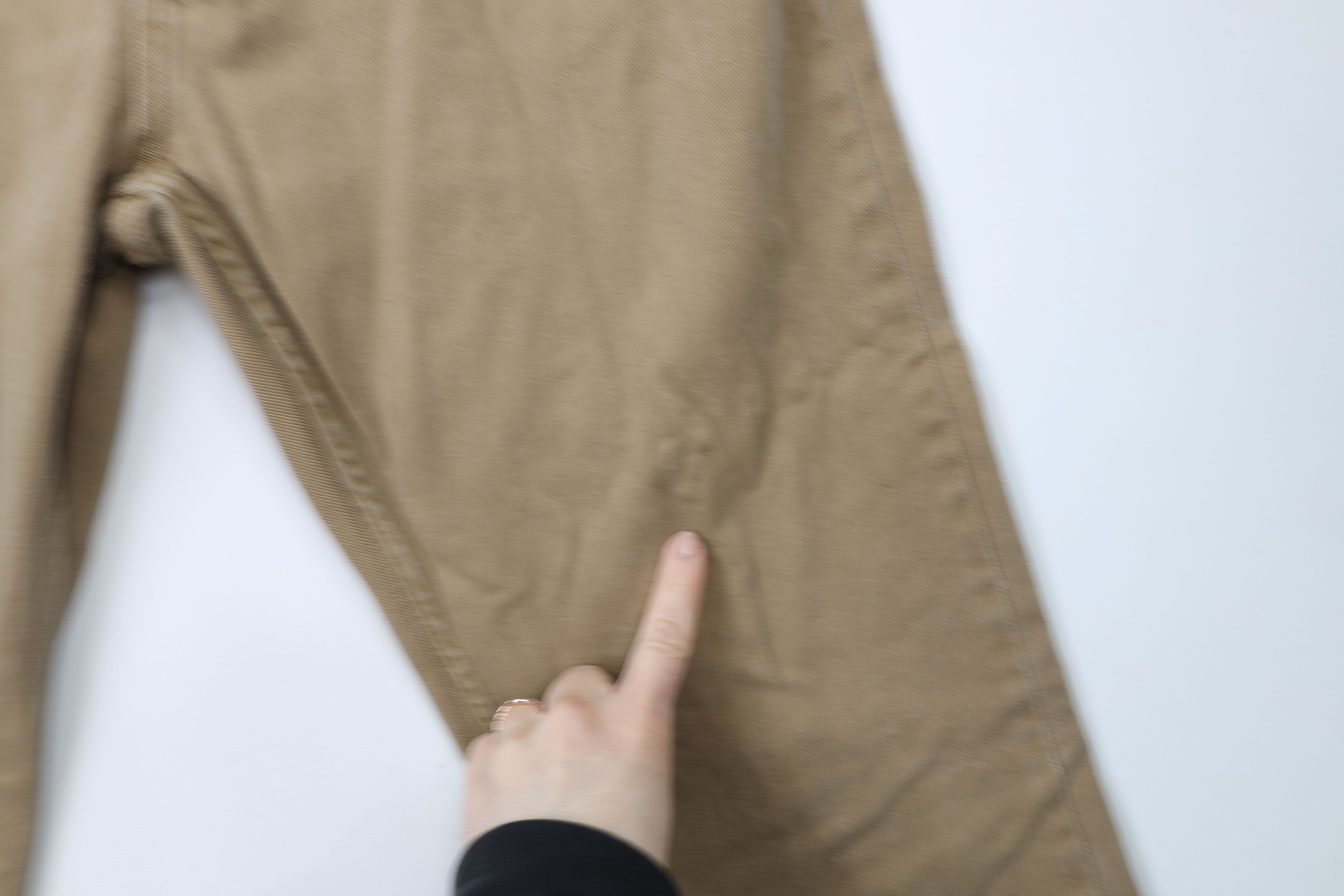 Vintage Vintage Y2K Streetwear Lined Wide Leg Denim Jeans Beige Size US 38 / EU 54 - 6 Thumbnail