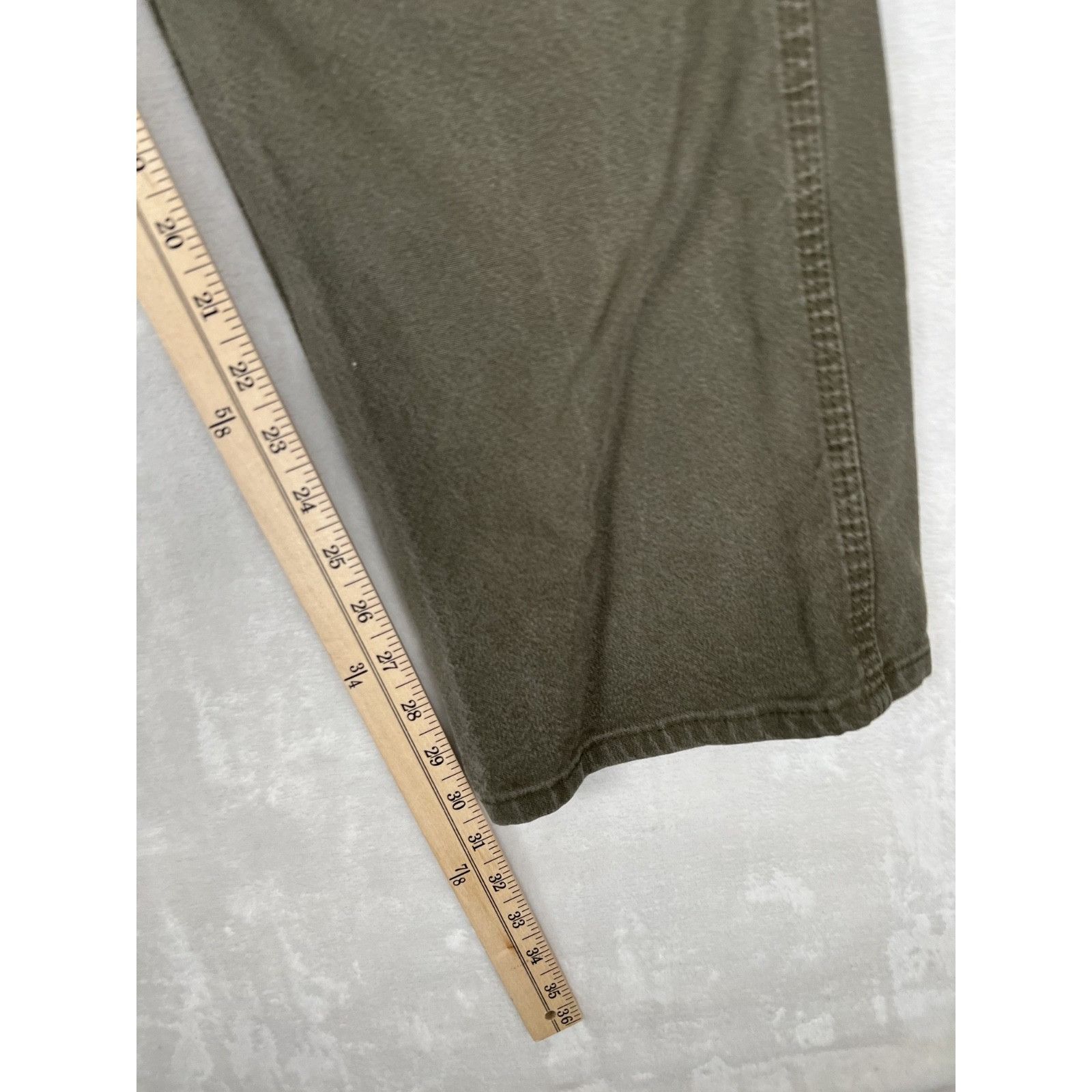 Dickies Vintage Dickies Carpenter Pants Faded Olive Green Size 36x30 Size US 36 / EU 52 - 4 Thumbnail