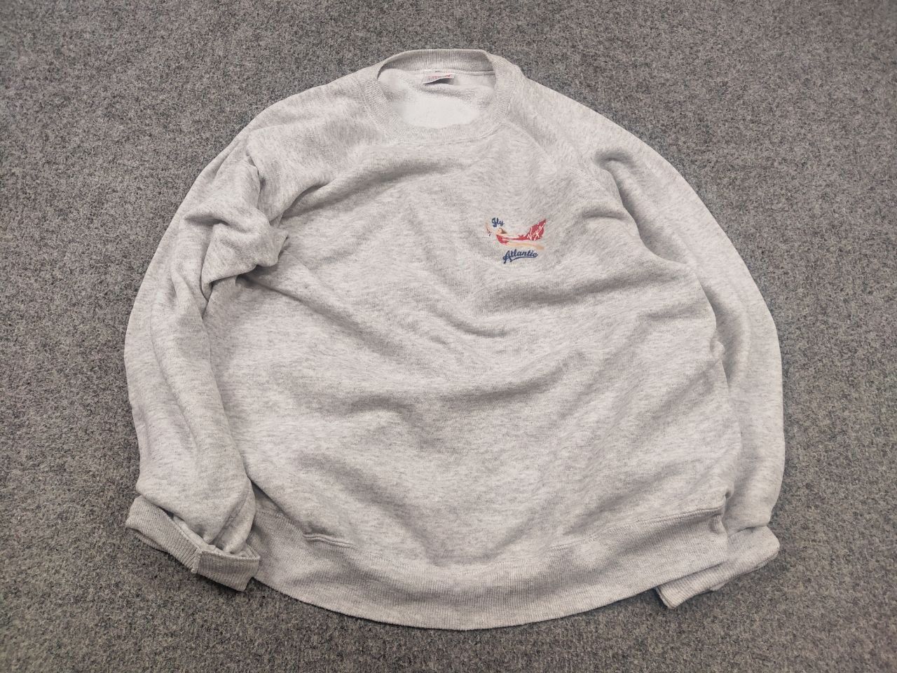 Vintage Rare Vintage Virgin Fly Atlantic sweatshirt princess Diana Size US M / EU 48-50 / 2 - 4 Thumbnail