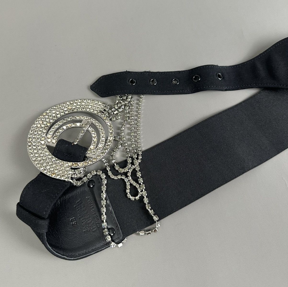 Jean Paul Gaultier Jean Paul Gaultier - Archived Rhinestones Art Deco Buckle Size ONE SIZE - 4 Thumbnail