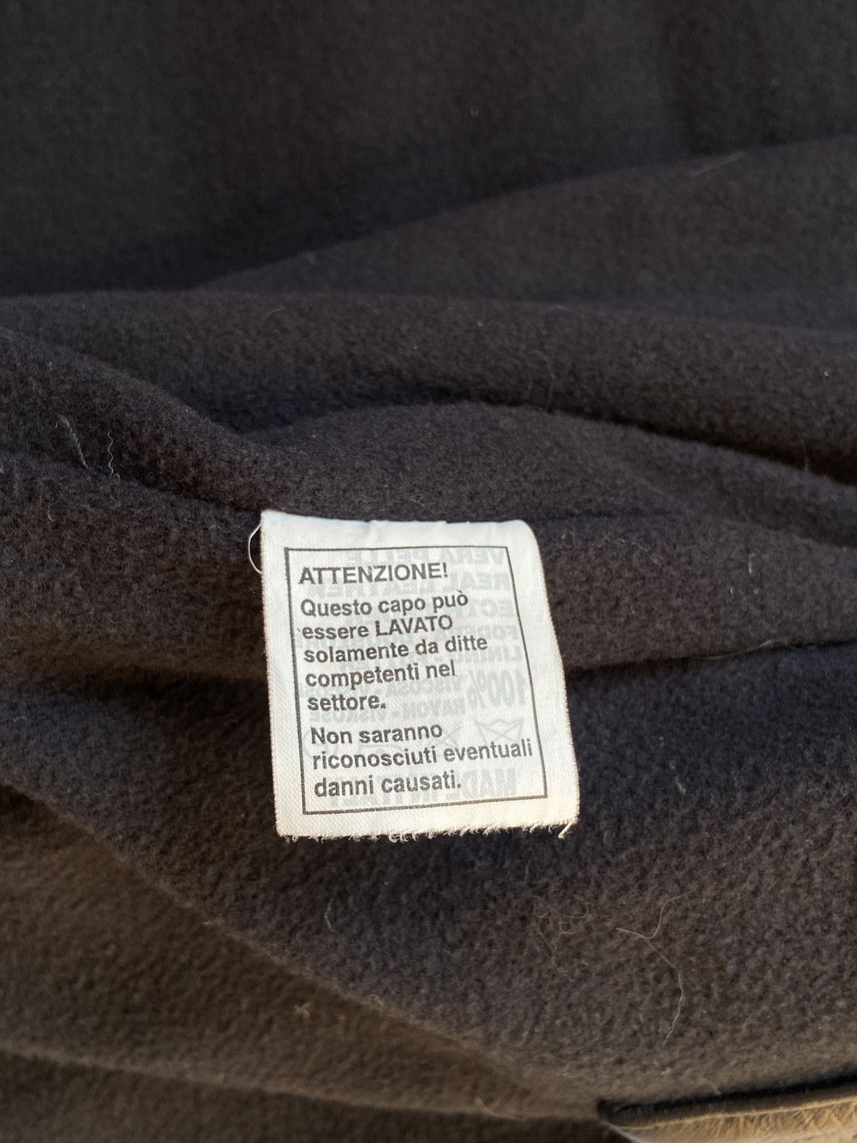 If Six Was Nine Vintage Padded Leather Vest Rick Owens Undercover Style Size US M / EU 48-50 / 2 - 11 Thumbnail
