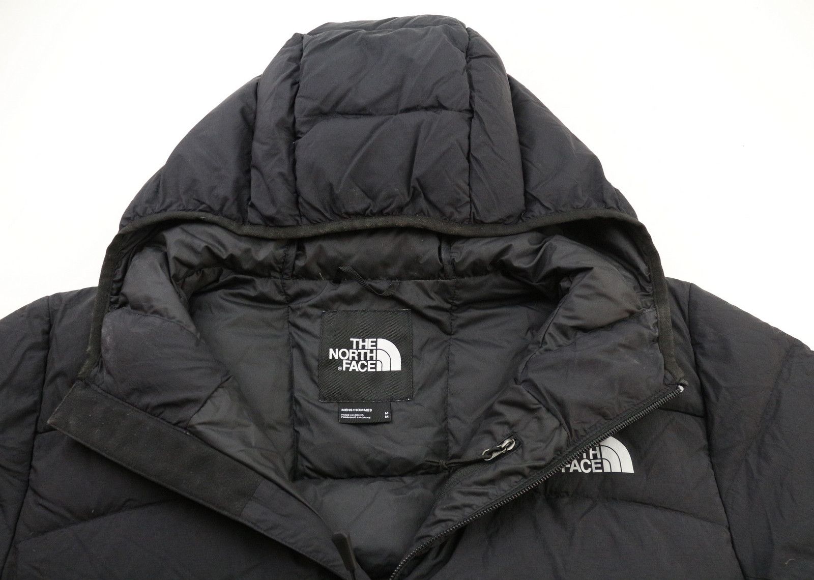 The North Face LA PAZ HOODED M Hooded Black Lined 600 Down Jacket 79687 Size US M / EU 48-50 / 2 - 5 Thumbnail