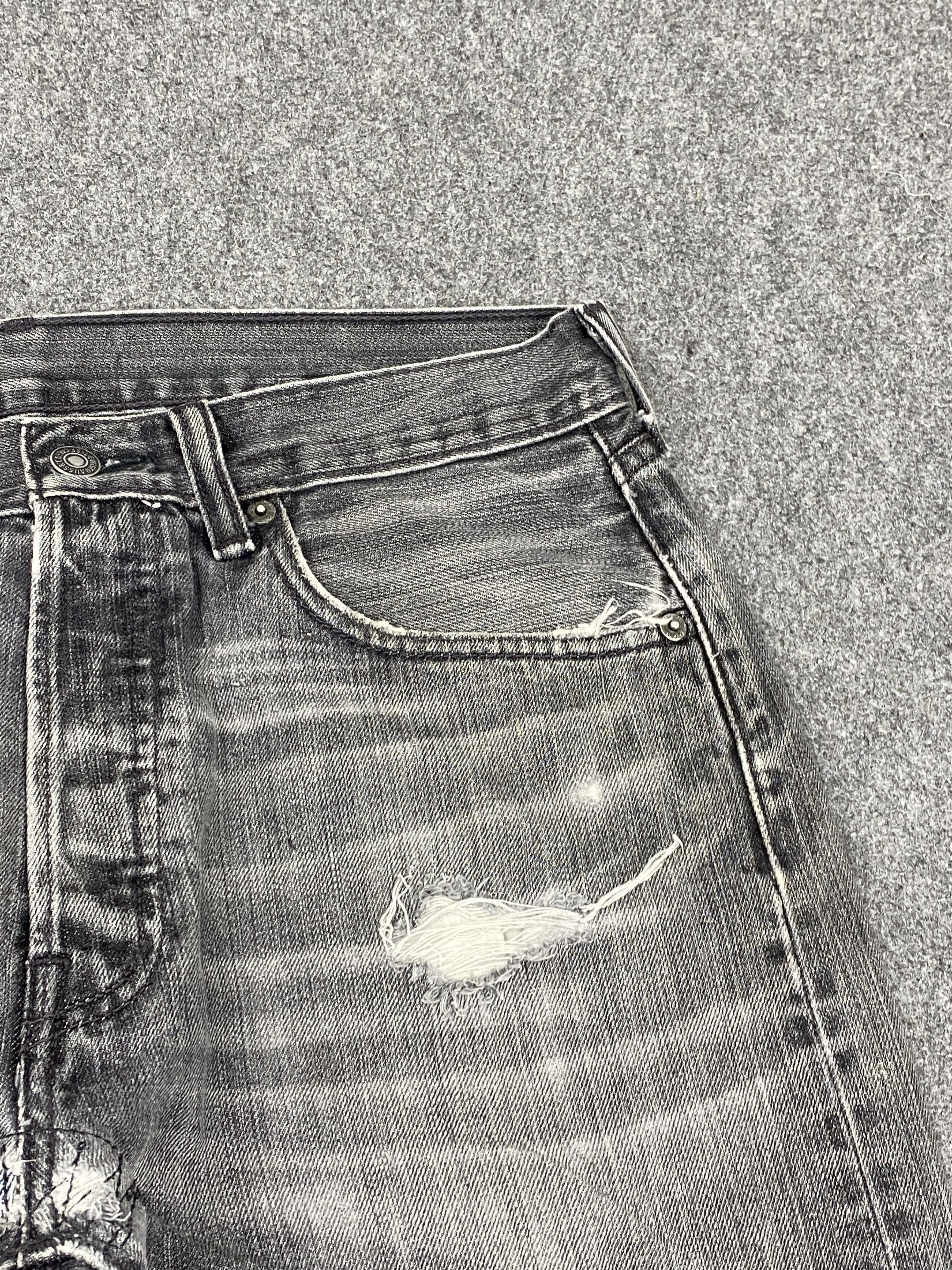 Levi's Faded Black Vintage Levi's 501 Jeans DP2774 Size US 33 - 9 Thumbnail