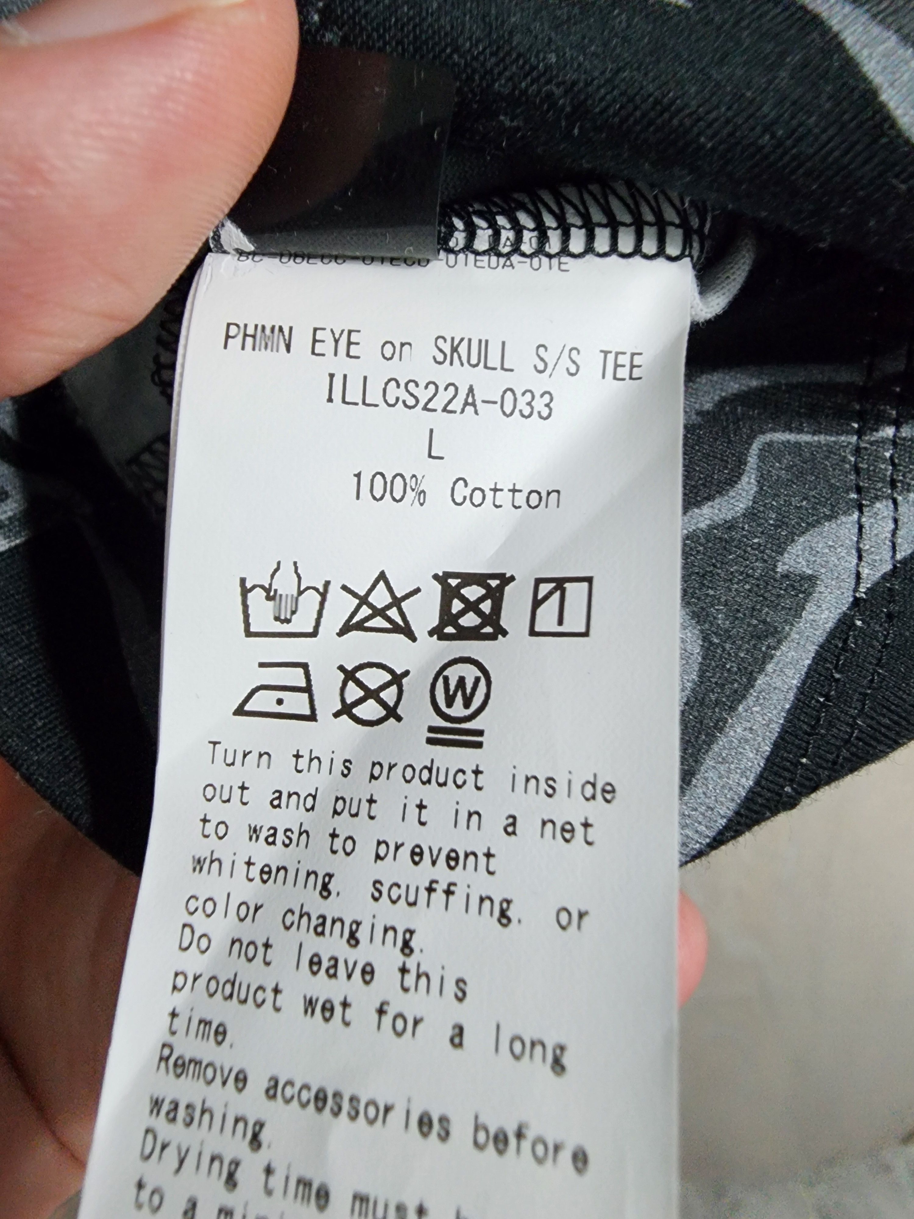 Mastermind Japan Phenomenon x Mastermind World Phmn Eye Skull T-Shirt Size US L / EU 52-54 / 3 - 9 Thumbnail