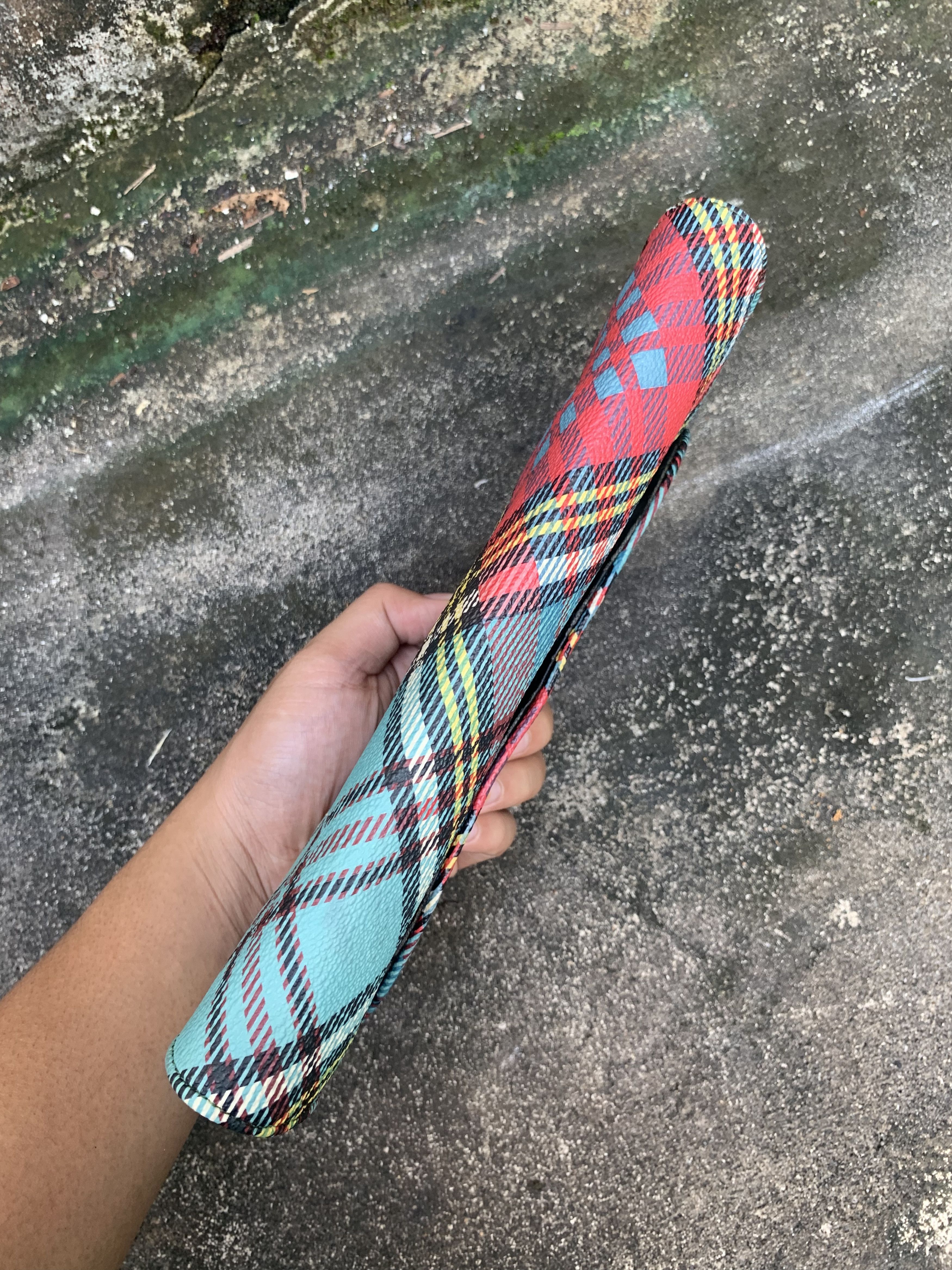 Vivienne Westwood Vivienne Westwood London Tartan Plaid Leather Long Wallet Size ONE SIZE - 5 Thumbnail