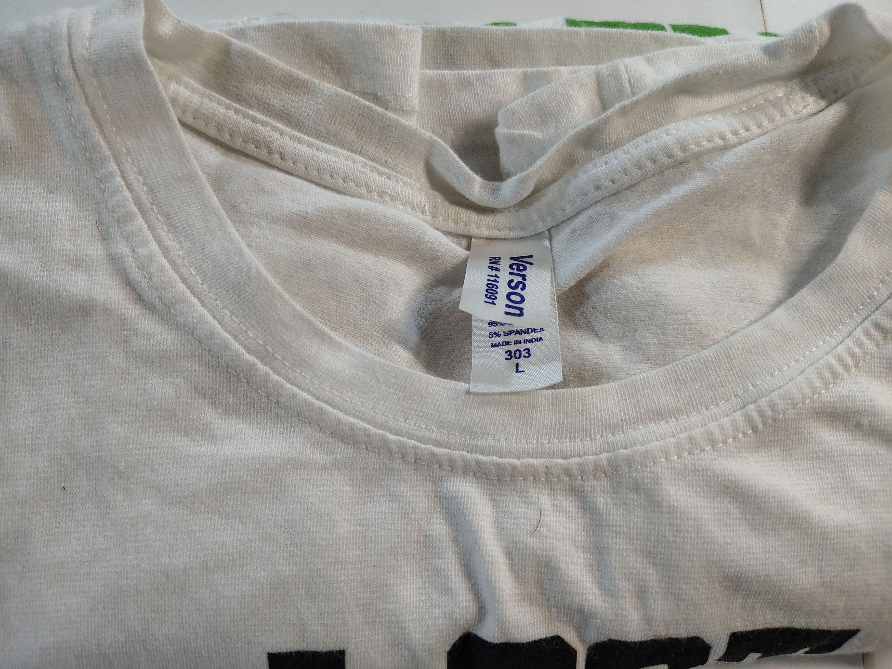 Other Women's "I Got 99 Problems Bein Fresh Ain't One" T-Shirt Size L / US 10 / IT 46 - 2 Thumbnail
