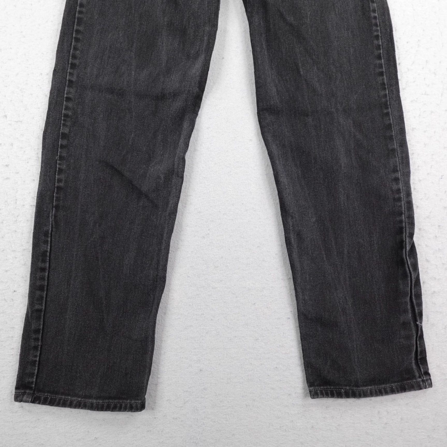 Levi's VINTAGE Levi's 550 Jeans Mens 33 Inseam 33 Gray Charcoal Wash Denim Tapered Relaxed Fit 2000s 90s Y2K Clothing Size US 33 - 3 Thumbnail