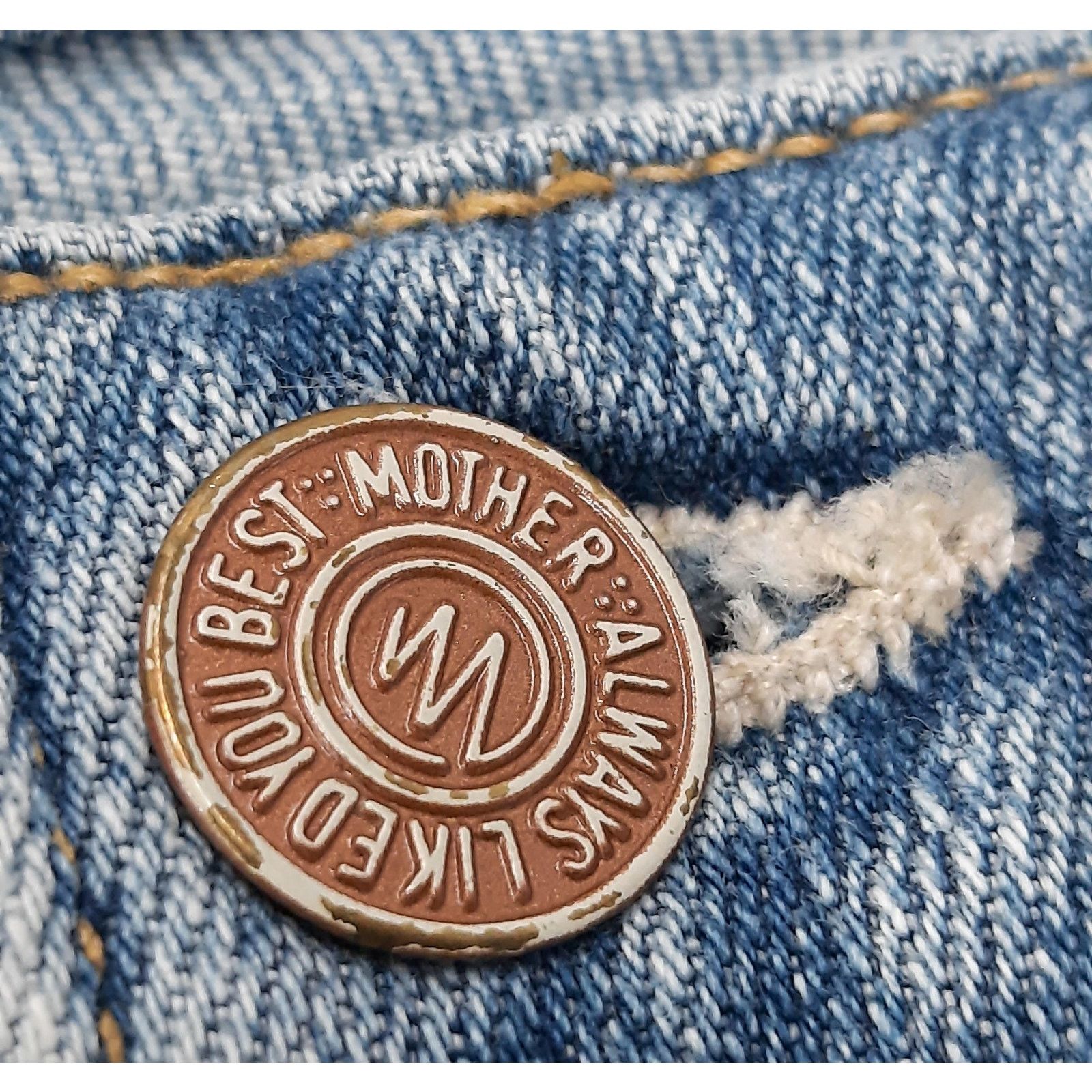MOTHER Mother High Waisted Rider Ankle Kiss And Make Up Again Jeans Size 27" / US 4 / IT 40 - 3 Thumbnail