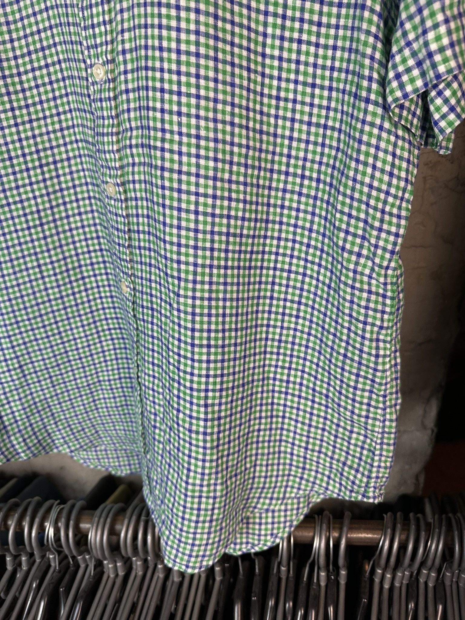 Ralph Lauren Ralph Lauren Linen Checked Button Up Shirt Size US L / EU 52-54 / 3 - 4 Thumbnail
