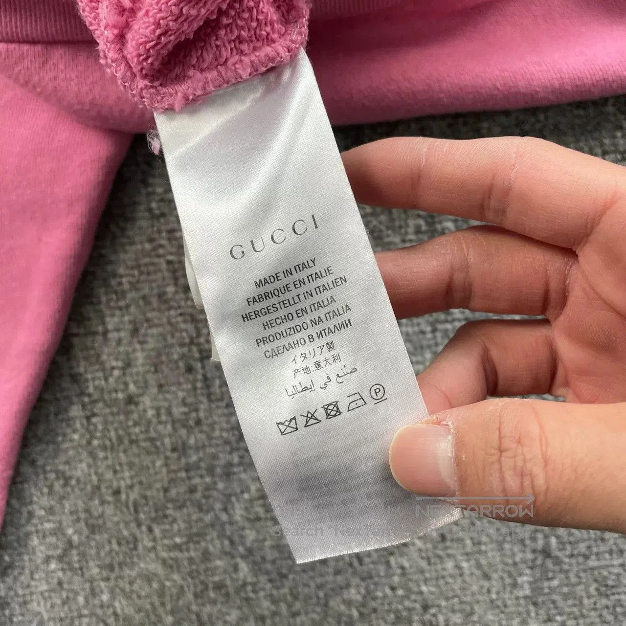 Gucci Gucci Pink UFO Hoodie. Size S / US 4 / IT 40 - 6 Thumbnail