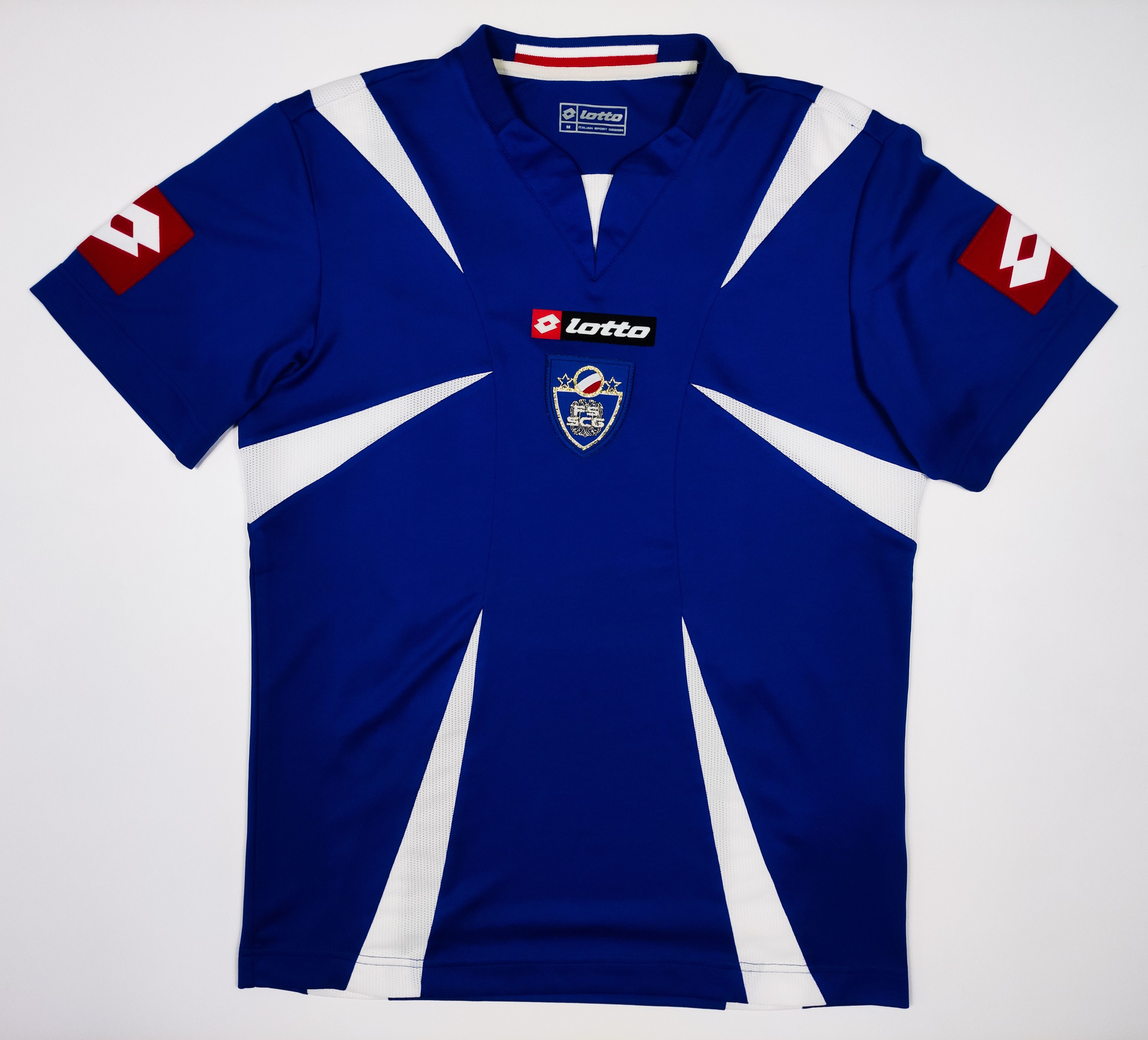 Lotto Sport Ljuboja #21 Serbia & Montenegro 2006 Lotto Home Shirt PSG Size US M / EU 48-50 / 2 - 2 Thumbnail