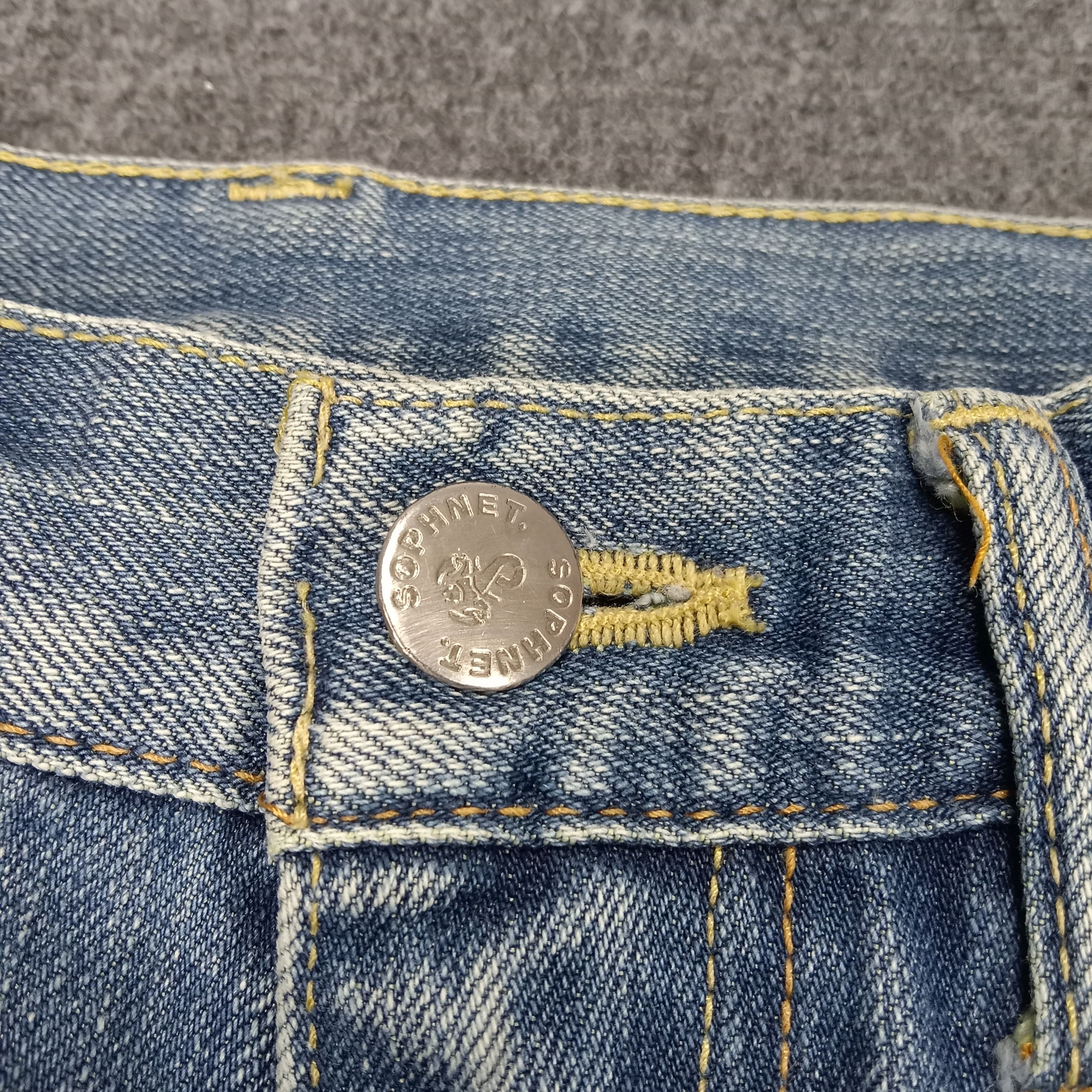 Sophnet. × Vintage Sophnet Japanese Style Denim Jeans Size US 29 - 4 Thumbnail
