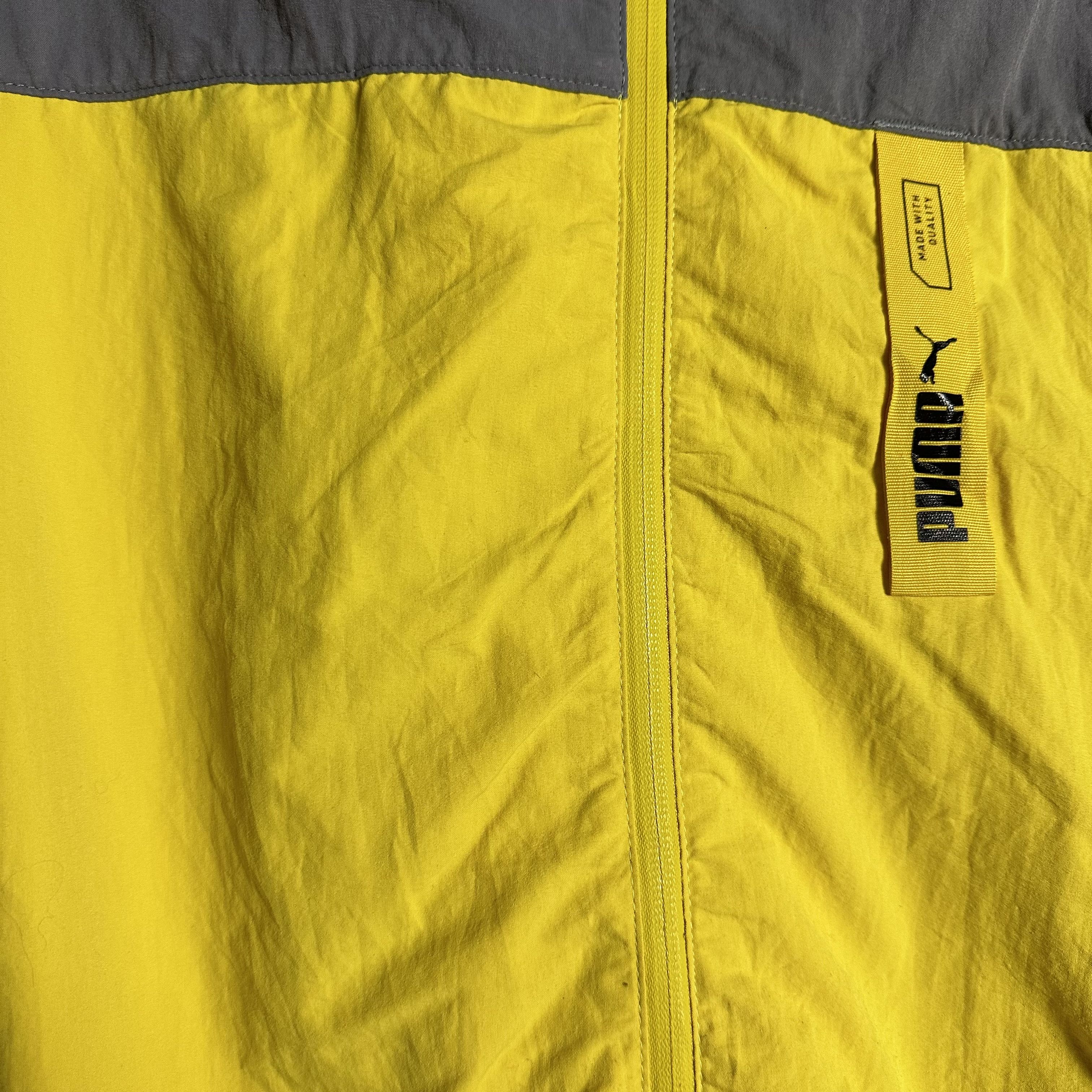 Puma 🔥RARE🔥Vintage Puma Wind Full Zipper Bomber Jacket Size US XL / EU 56 / 4 - 2 Thumbnail