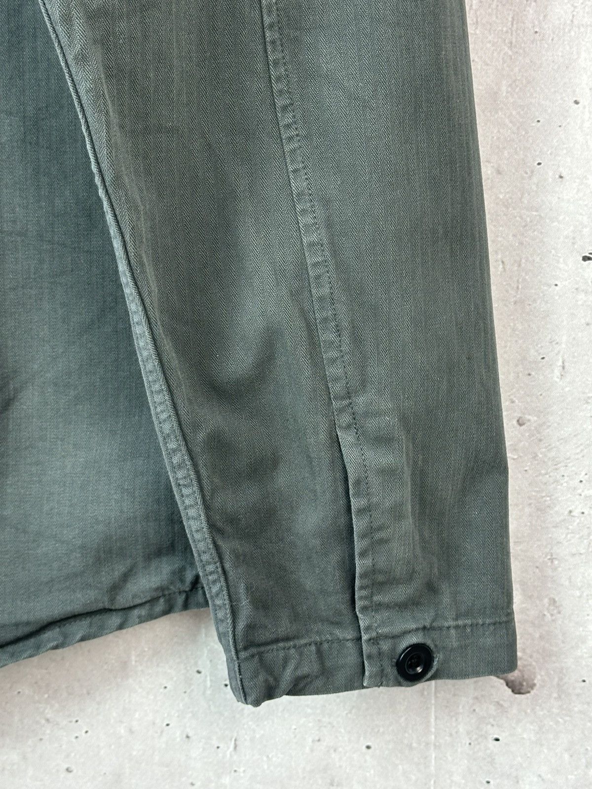 Other Form&Thread Stripped Grey Cotton Long Sleeve Bomber Jacket Size US L / EU 52-54 / 3 - 9 Thumbnail