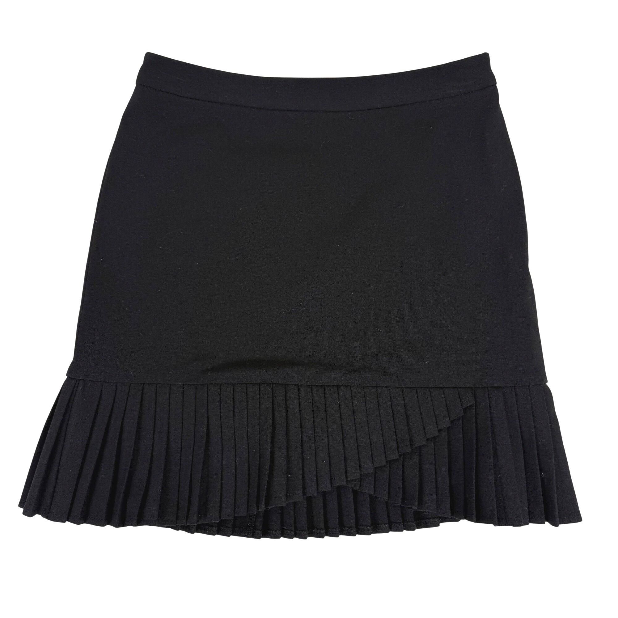 Other The Limited Stretch Women's Black A-Line Skirt Asymmetrical Size 25" / US 0 / IT 36 - 1 Thumbnail